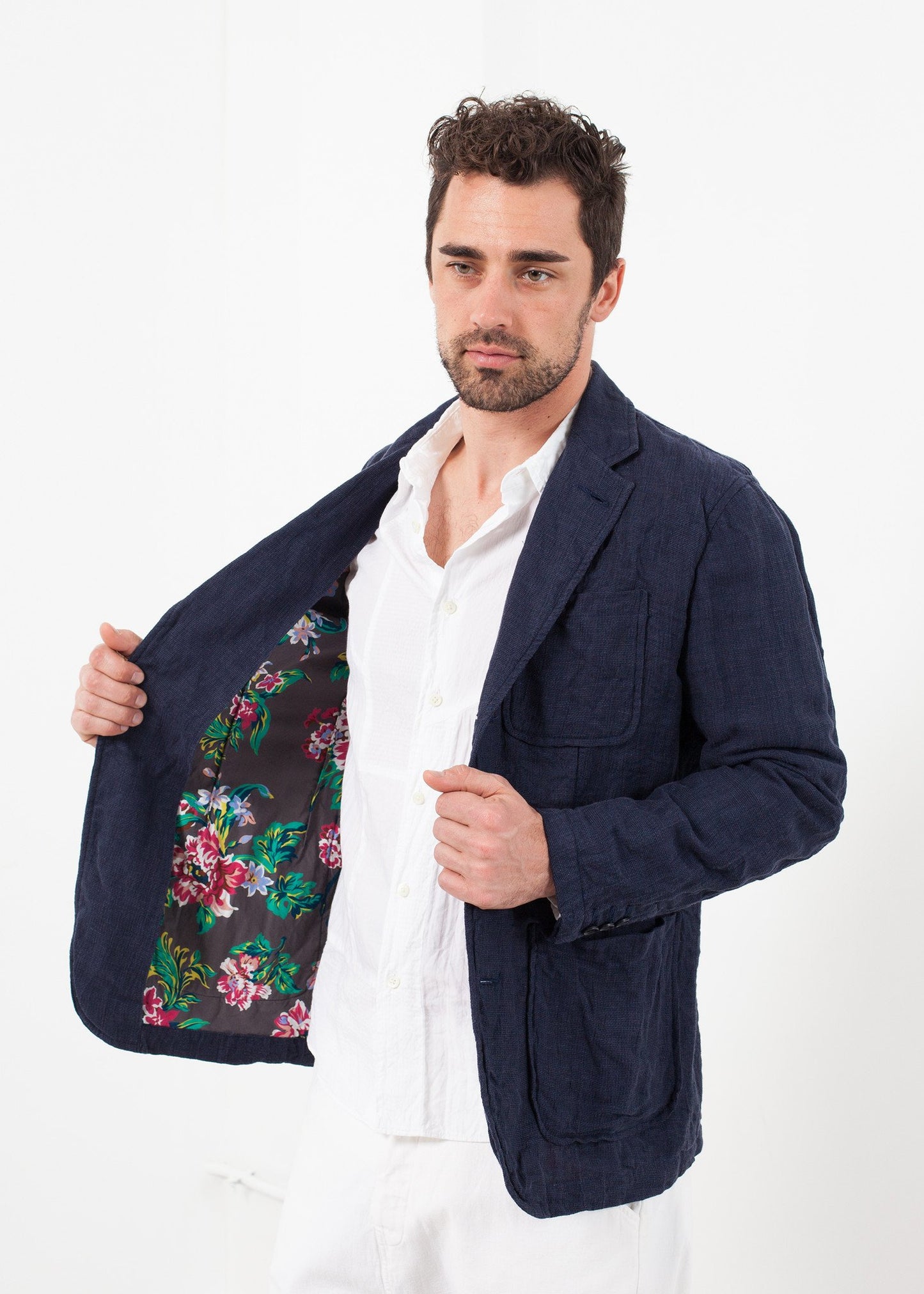 Floral Lined Jacket - annaclothes