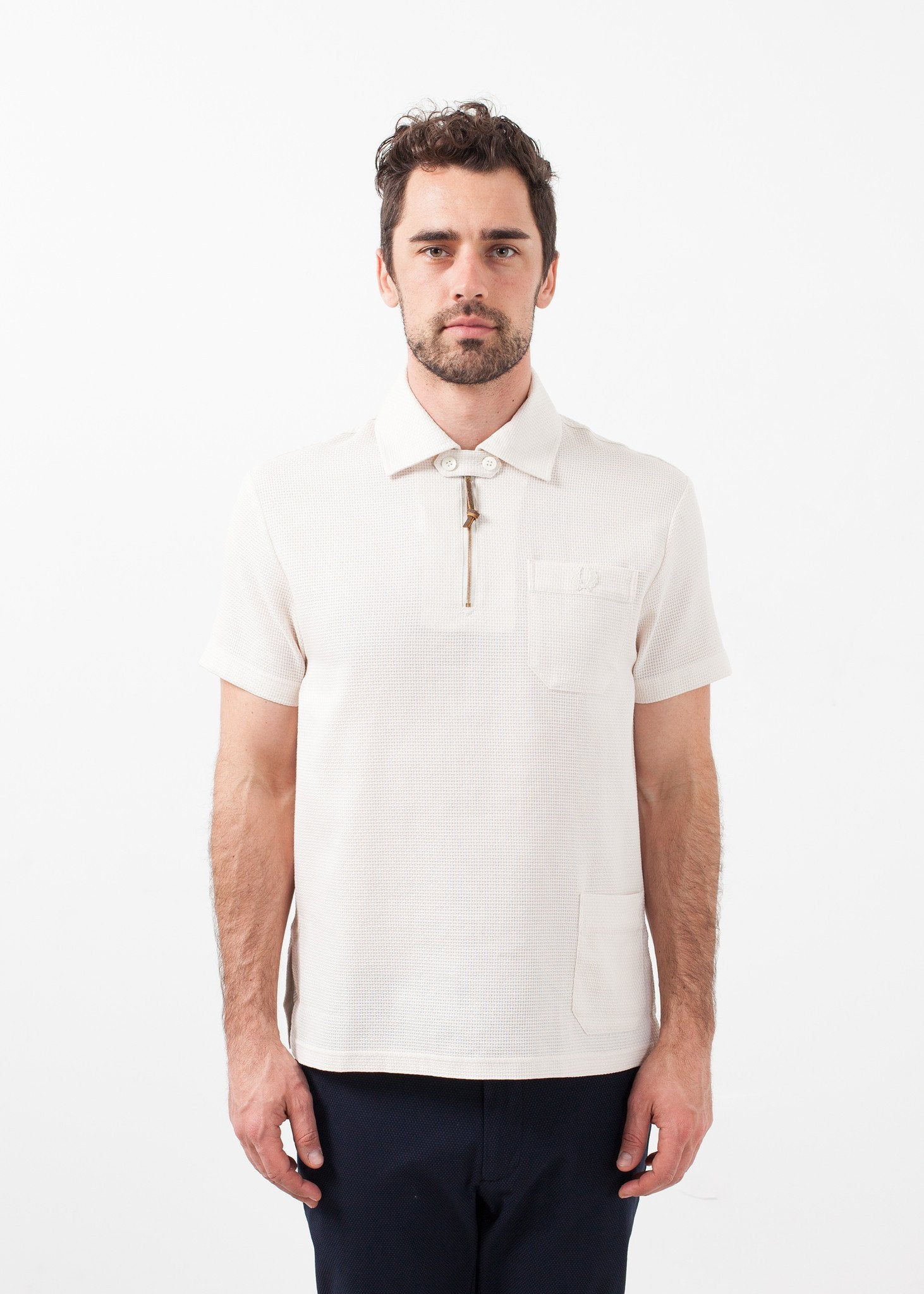 Cellular Weave Shirt - annaclothes