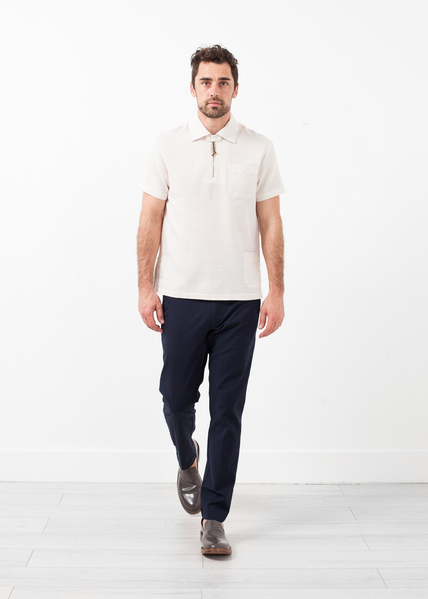 Cellular Weave Shirt - annaclothes