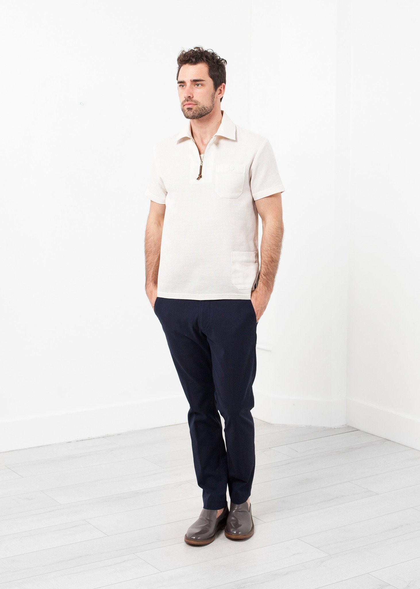 Cellular Weave Shirt - annaclothes