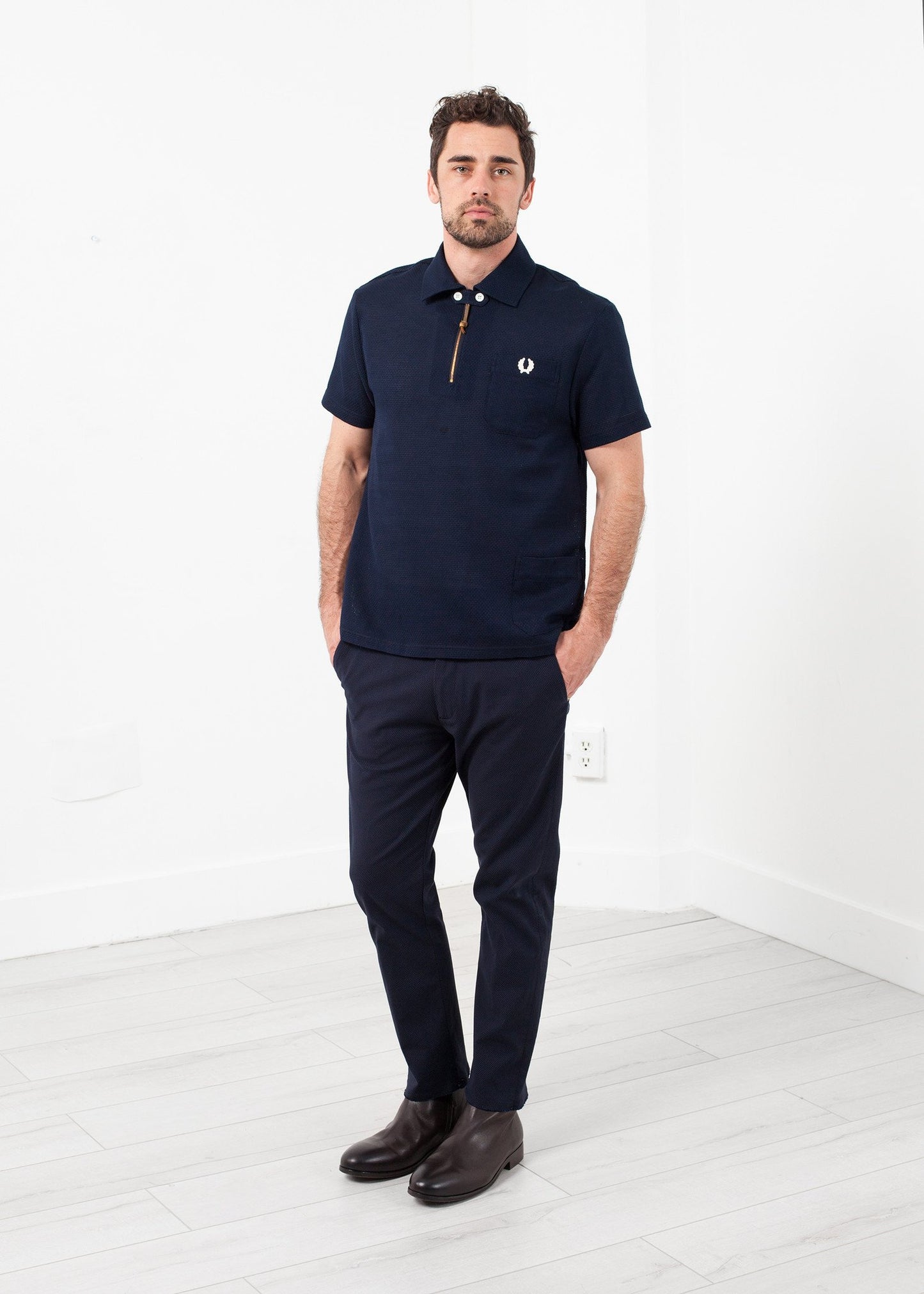 Cellular Weave Shirt - annaclothes