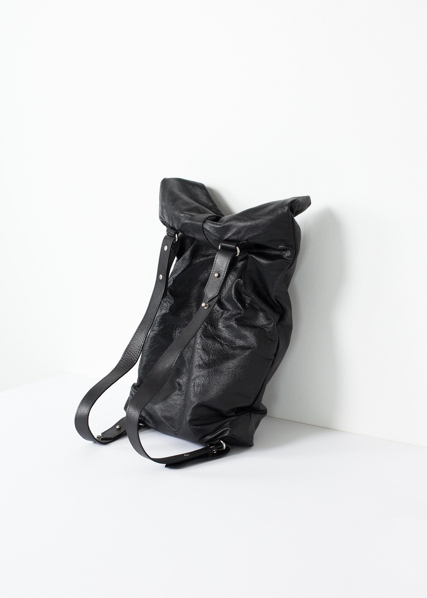Leather Convertible Backpack - annaclothes