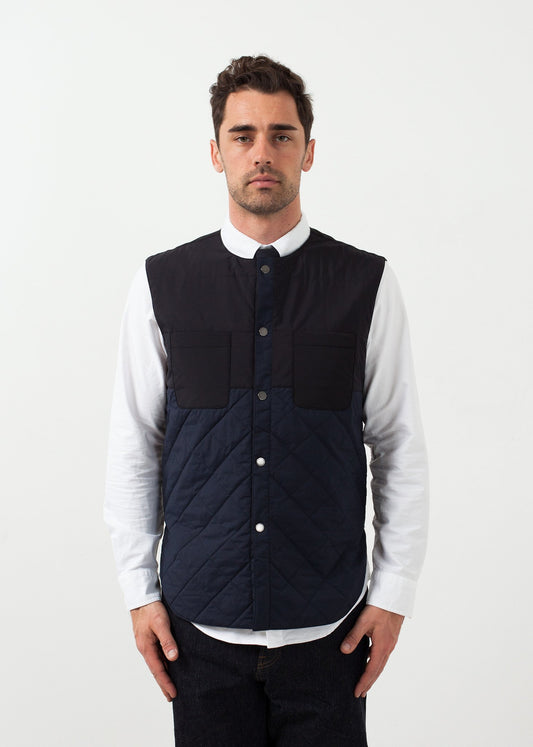 Reversible Quilted Vest - annaclothes