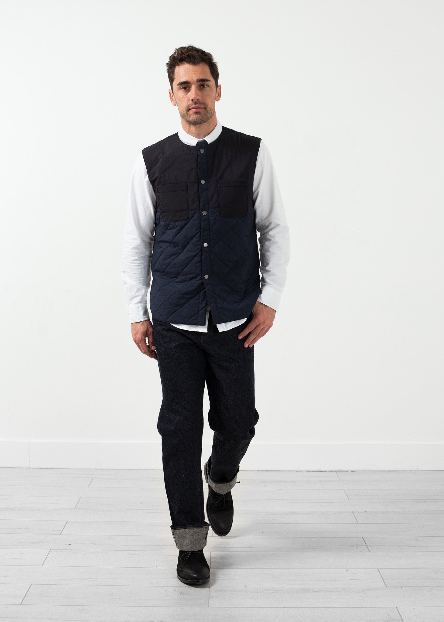 Reversible Quilted Vest - annaclothes