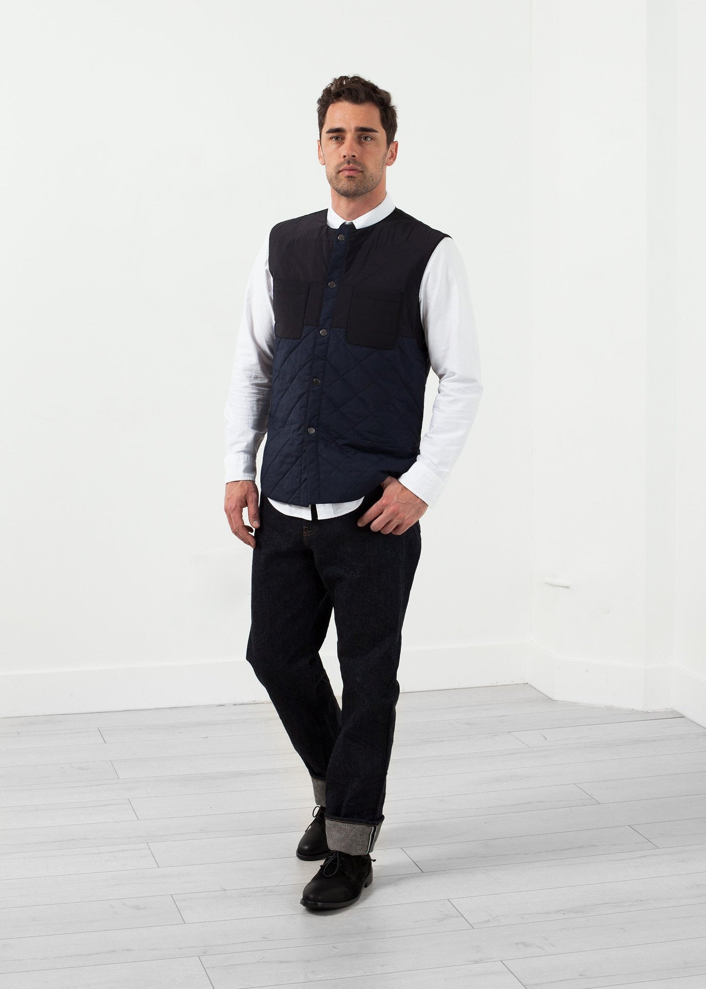 Reversible Quilted Vest - annaclothes