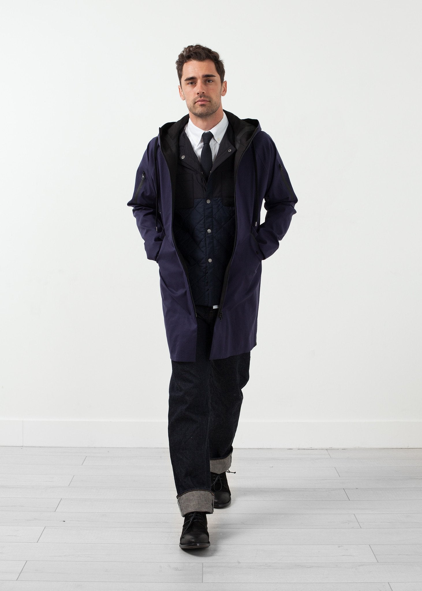 Contrast Parka - annaclothes