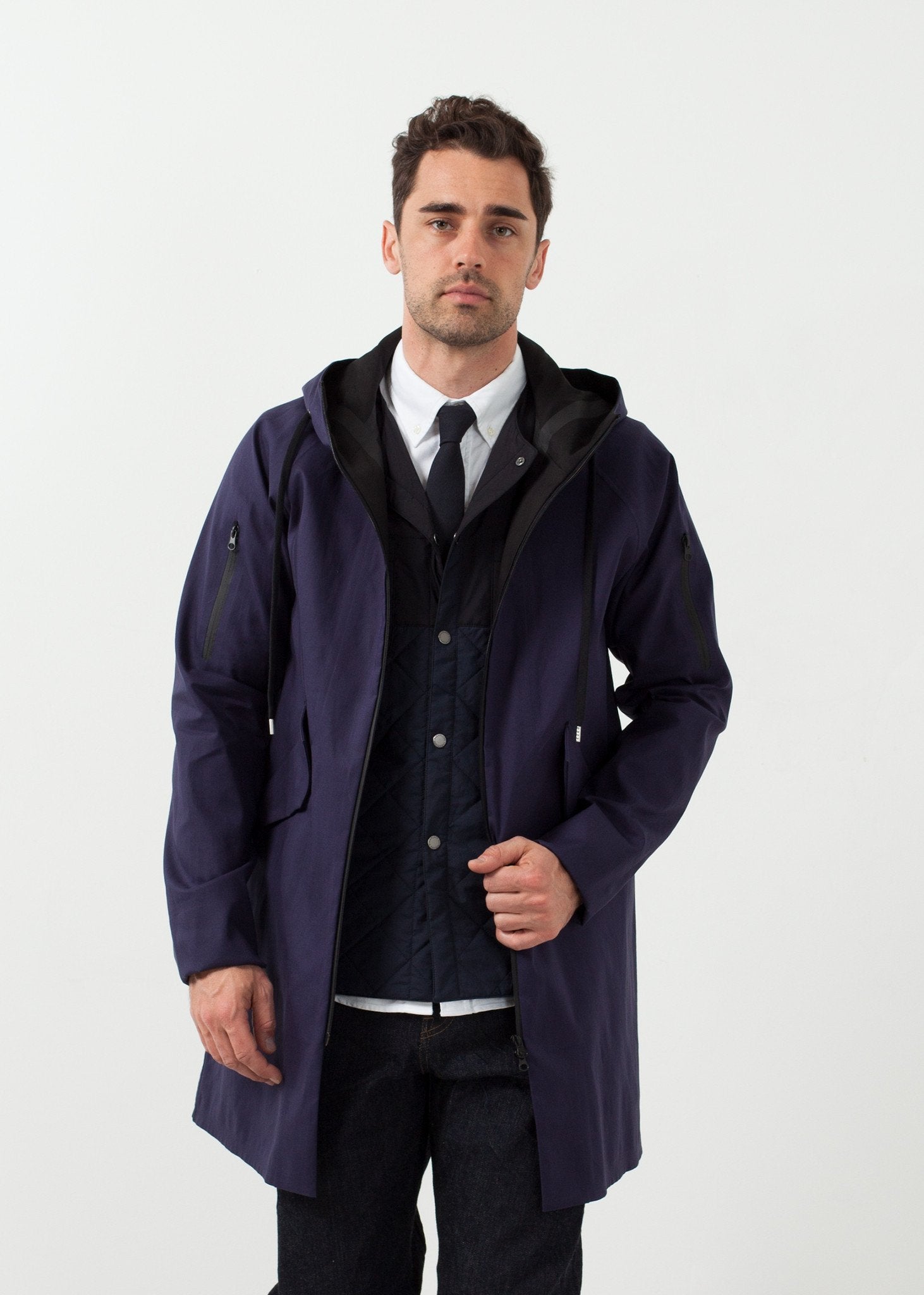 Contrast Parka - annaclothes