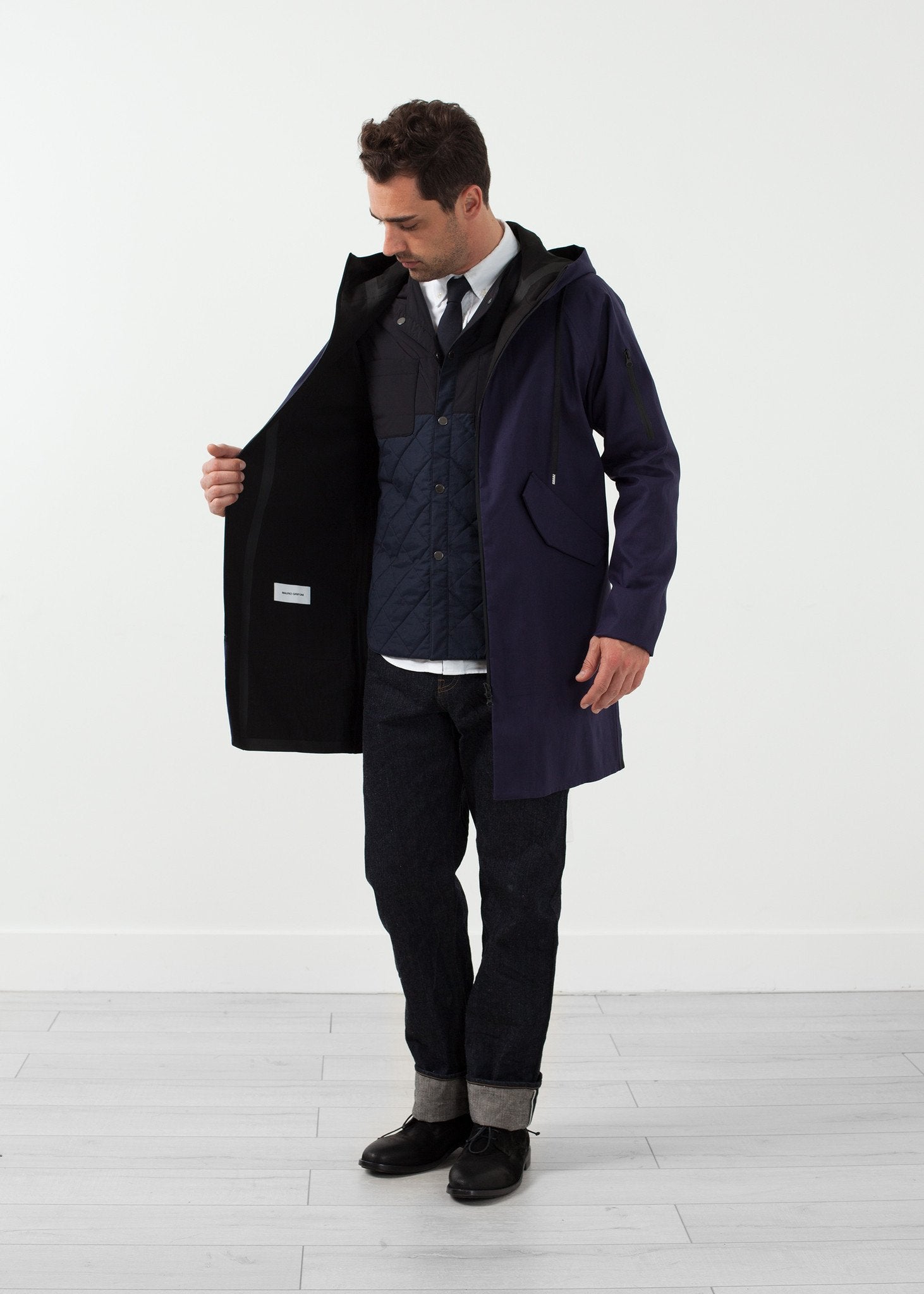 Contrast Parka - annaclothes
