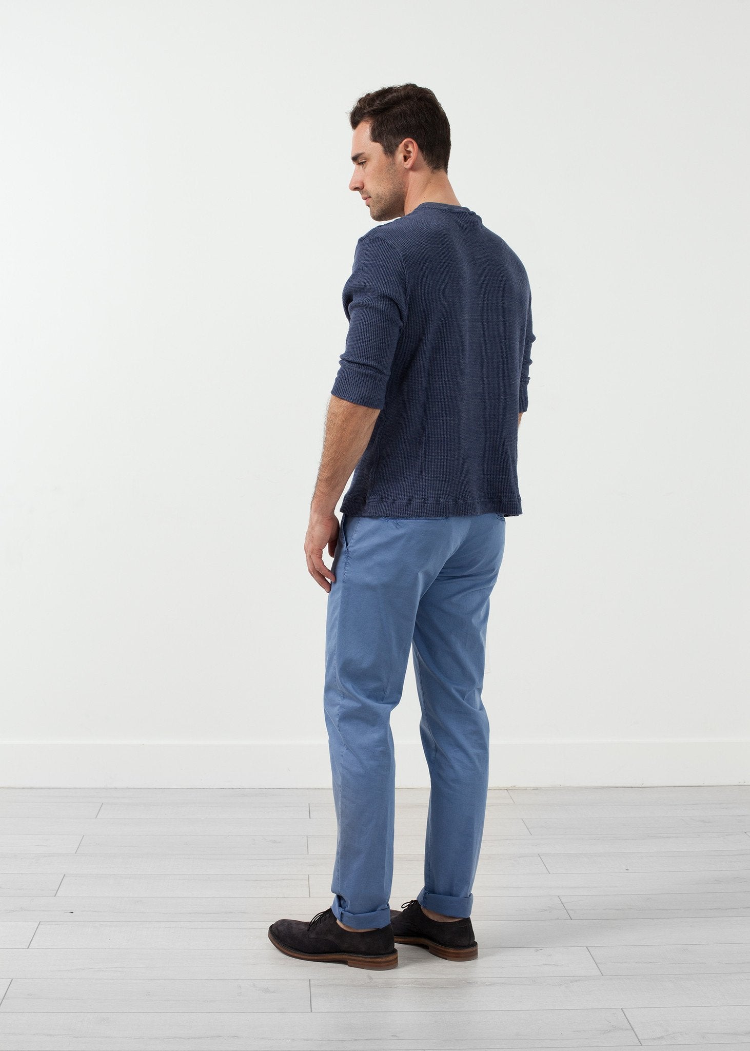 Melange Waffle Top - annaclothes