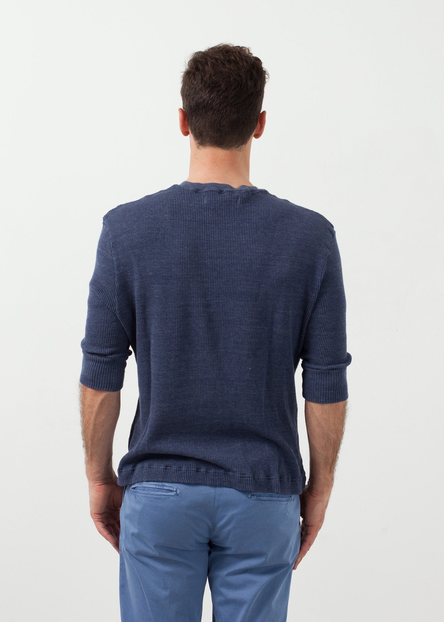 Melange Waffle Top - annaclothes
