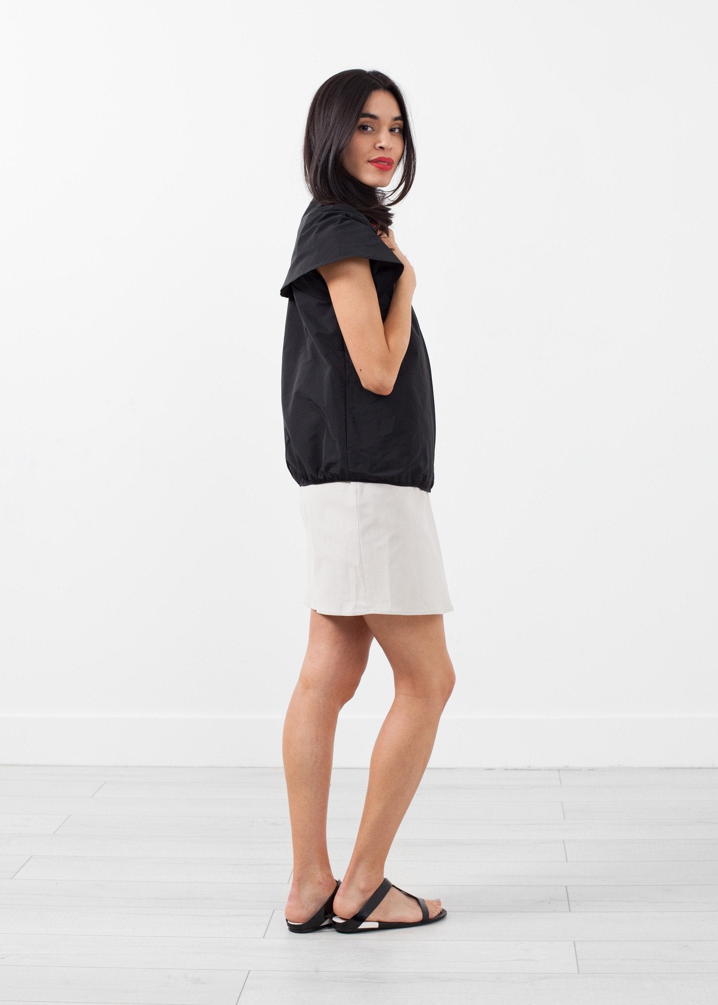 Sleeveless Cape Jacket - annaclothes