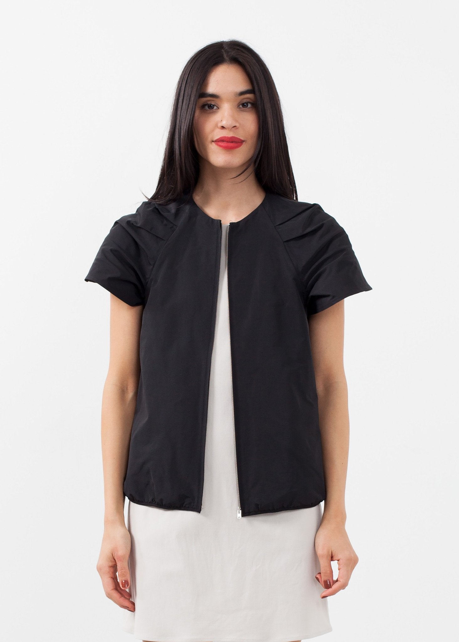 Sleeveless Cape Jacket - annaclothes