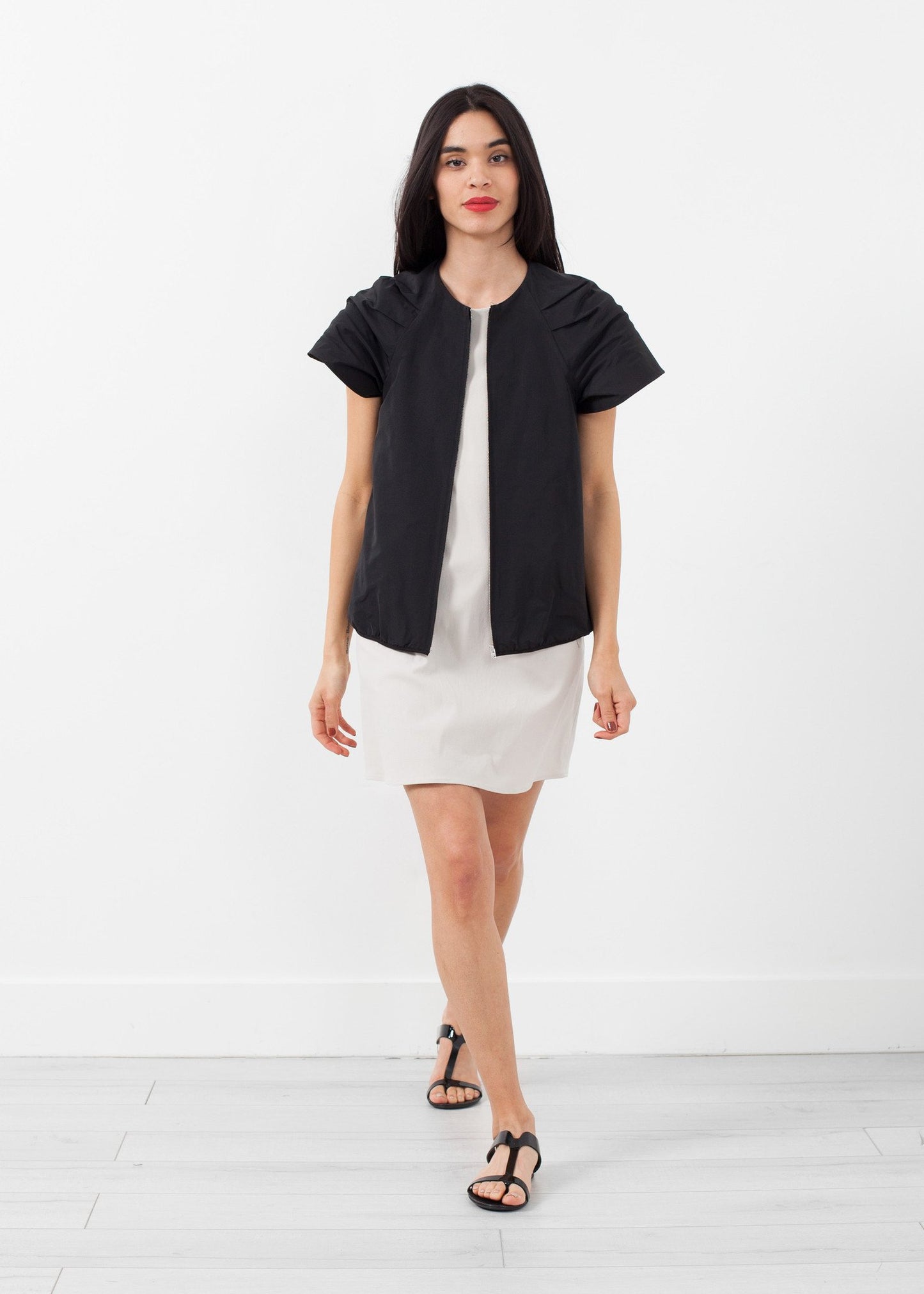 Sleeveless Cape Jacket - annaclothes