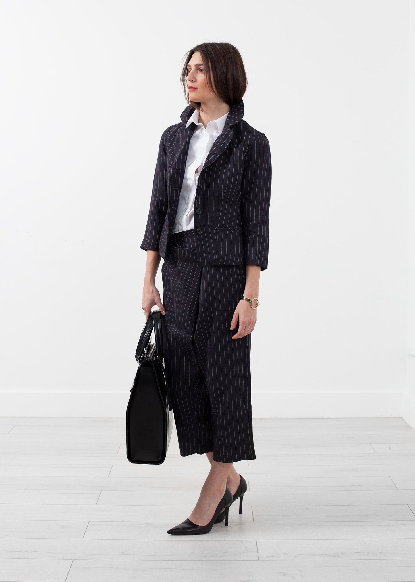 Pinstripe Blazer - annaclothes