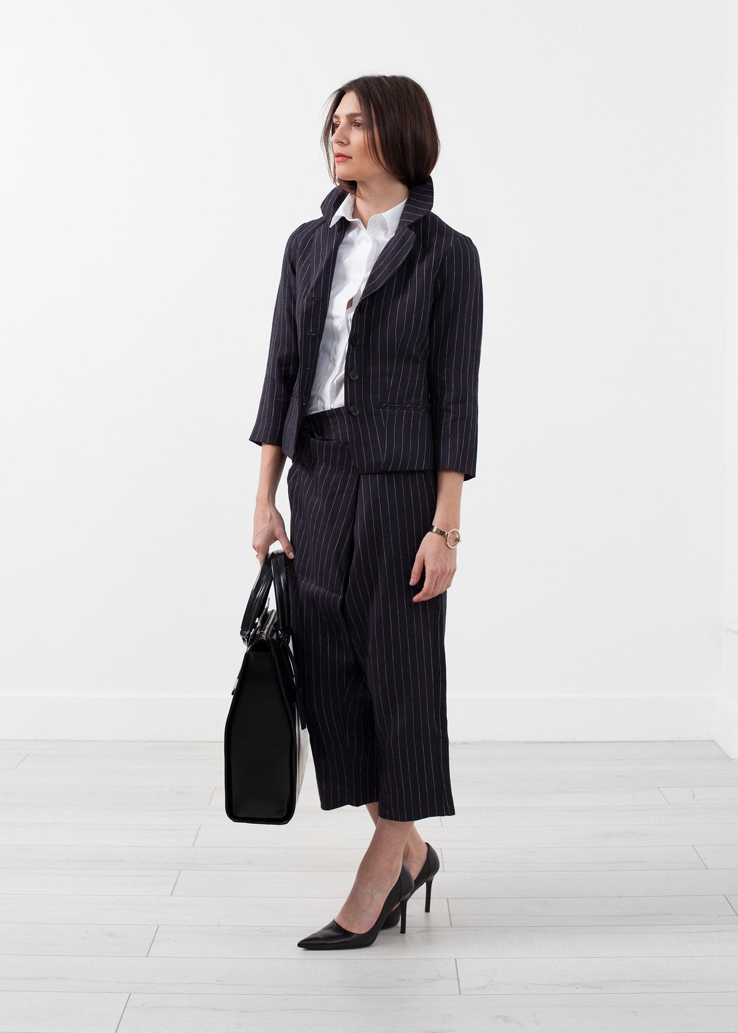 Pinstripe Blazer - annaclothes