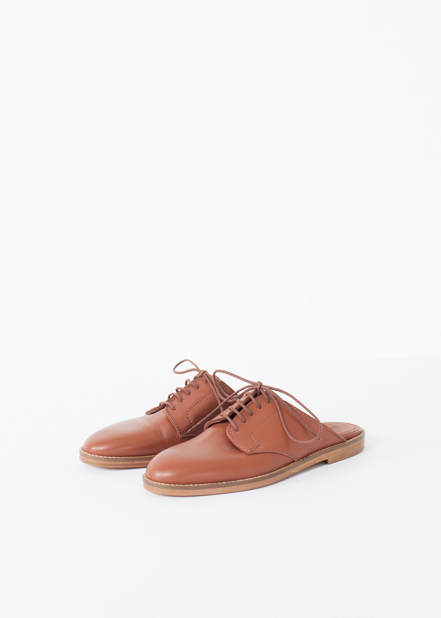 Backless Oxford in Brown - annaclothes