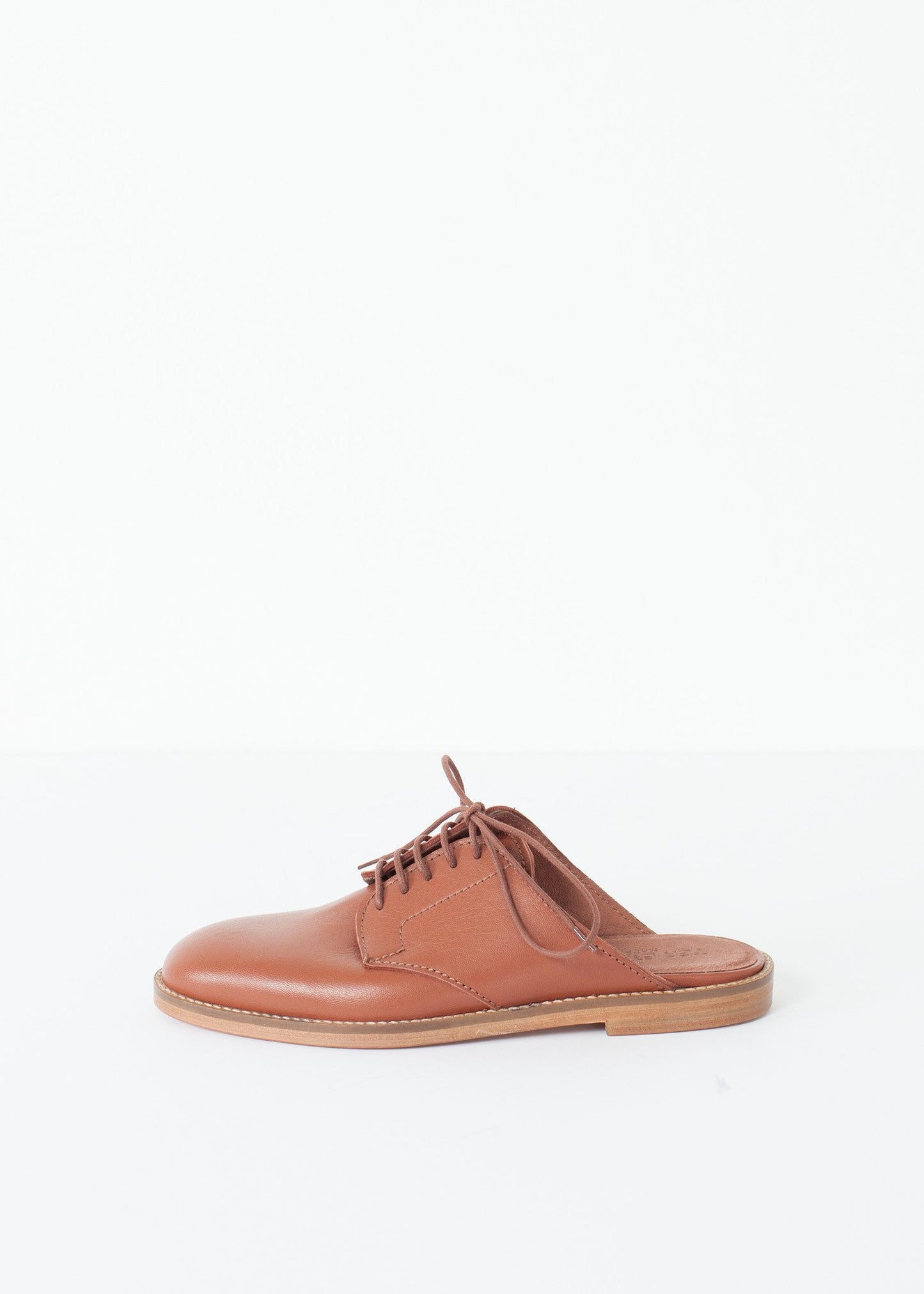 Backless Oxford in Brown - annaclothes