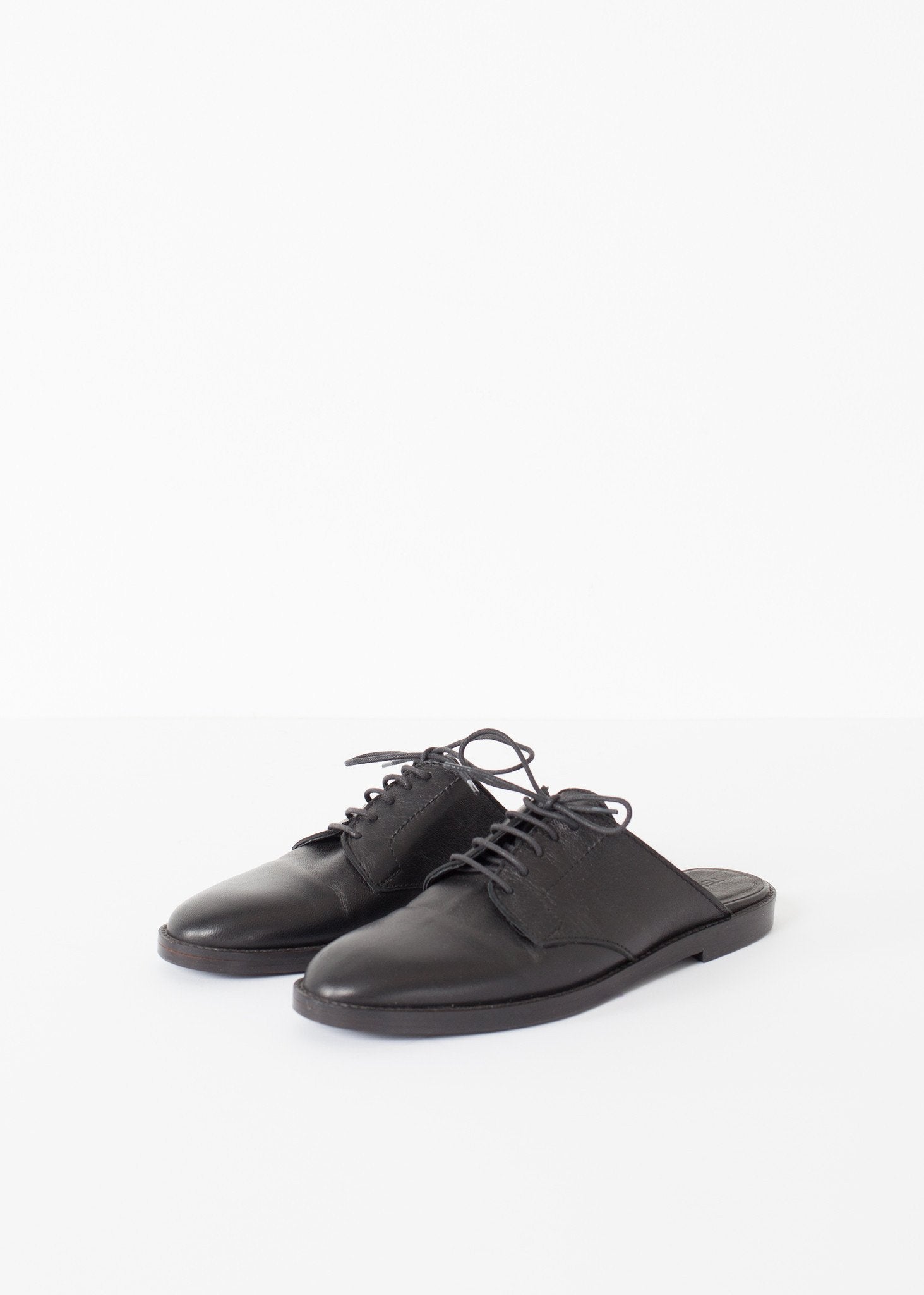 Backless Oxford in Black - annaclothes