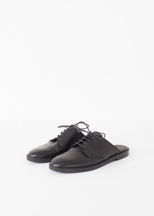 Backless Oxford in Black - annaclothes