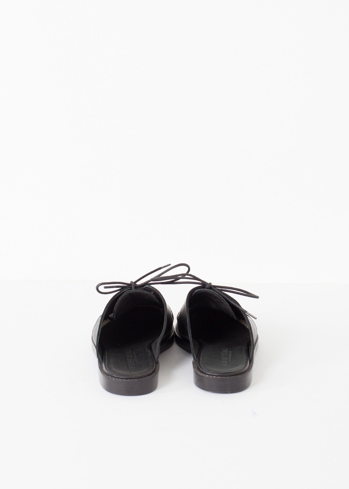 Backless Oxford in Black - annaclothes