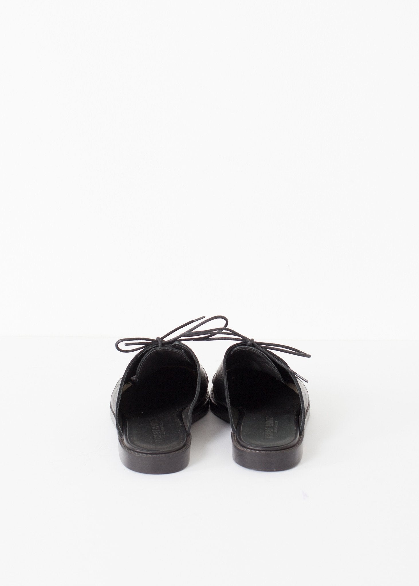 Backless Oxford in Black - annaclothes