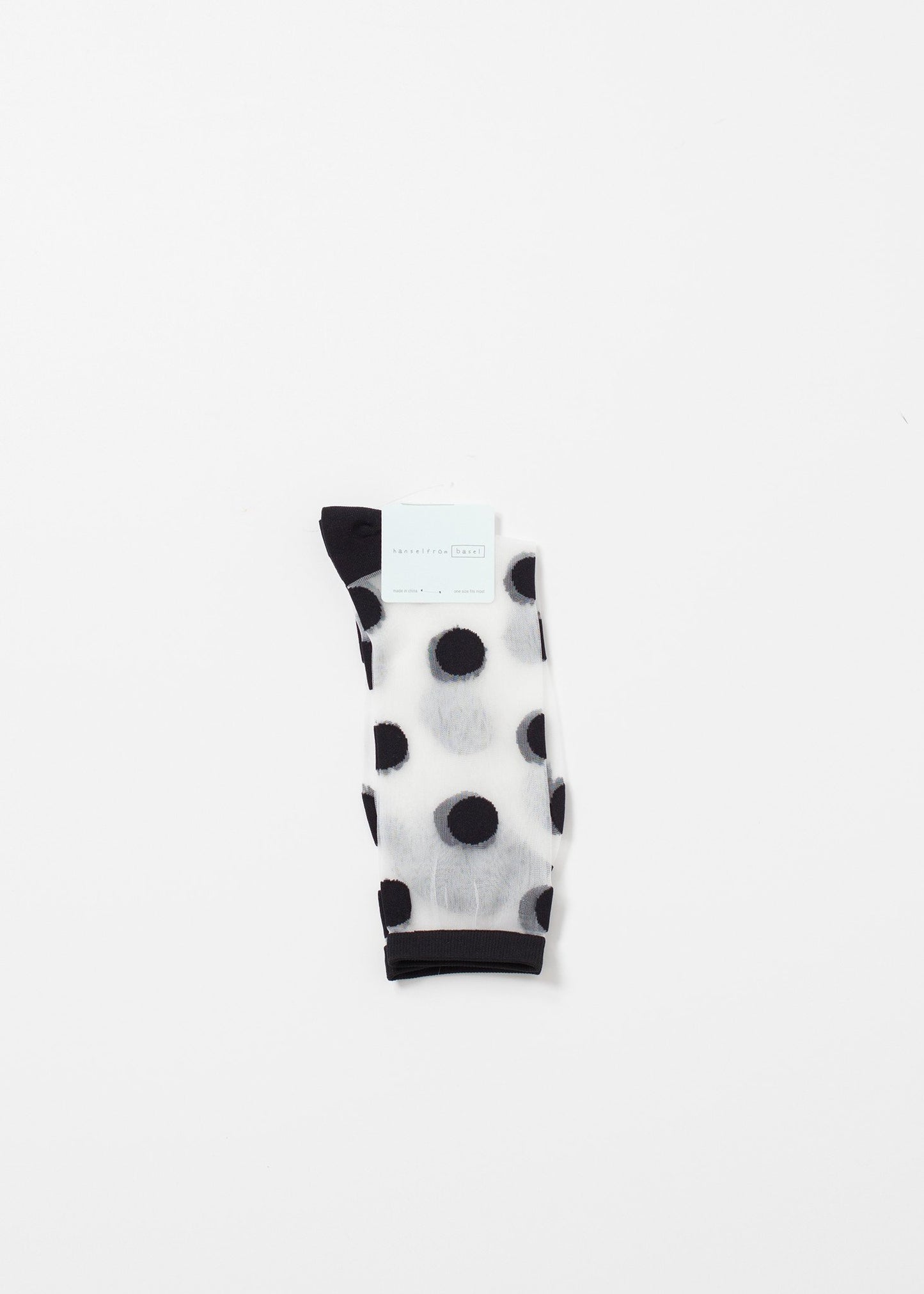 Large Polka Dot Sheer Crew - annaclothes