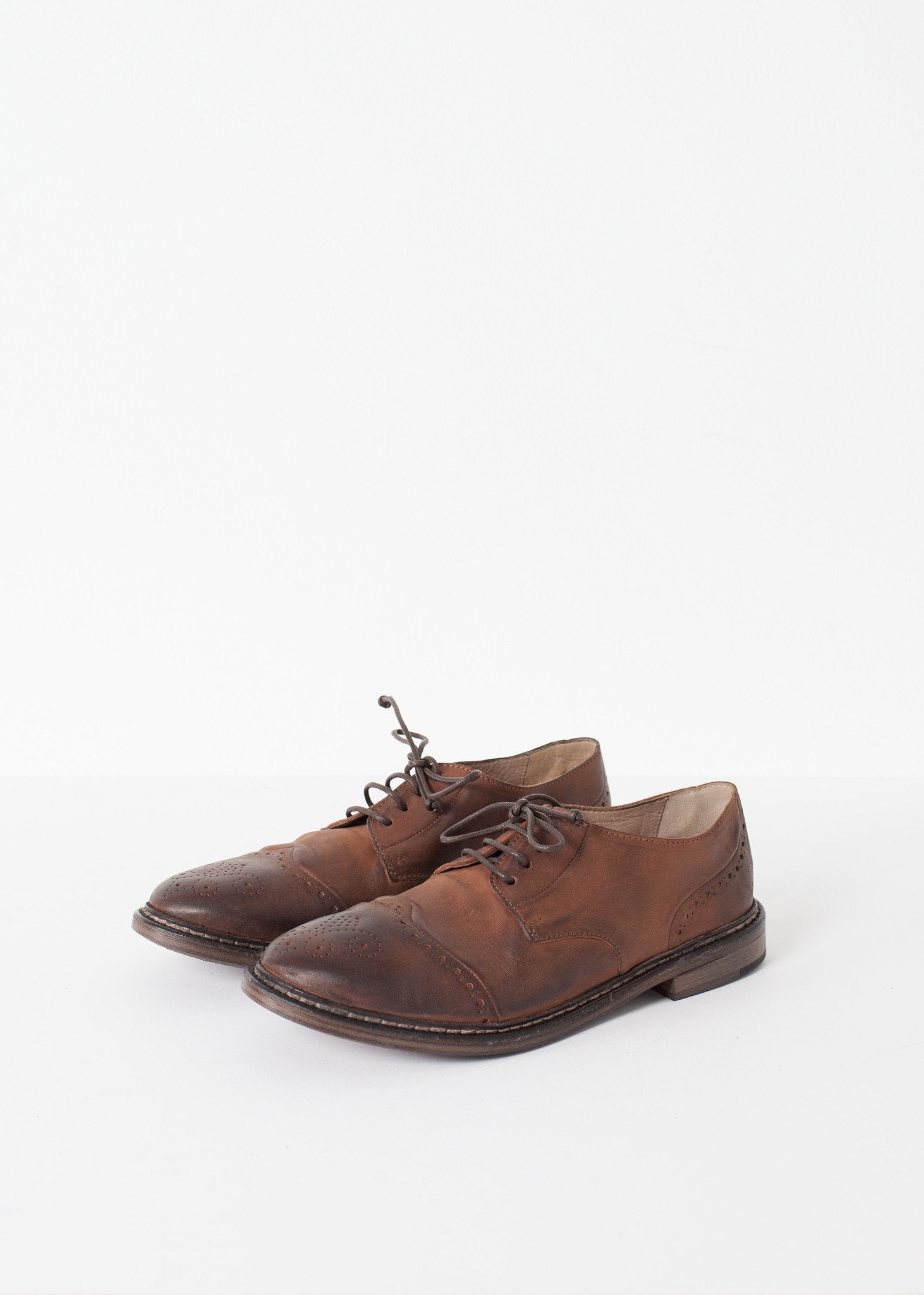Marrone Oxford in Brown - annaclothes