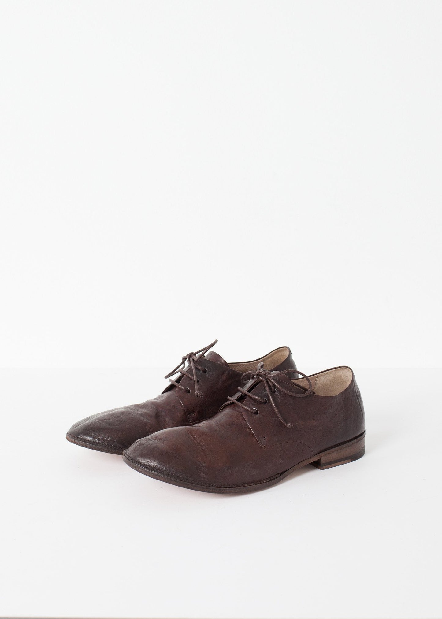 Marsacco Lace Up in Bark - annaclothes