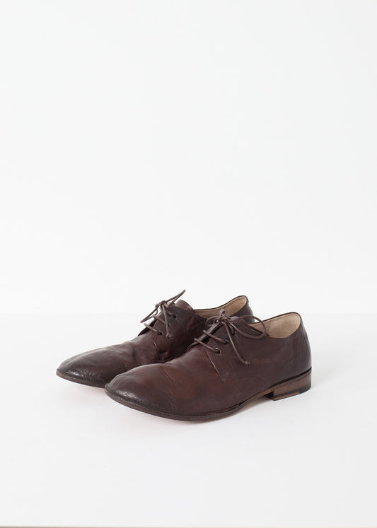Marsacco Lace Up in Bark - annaclothes