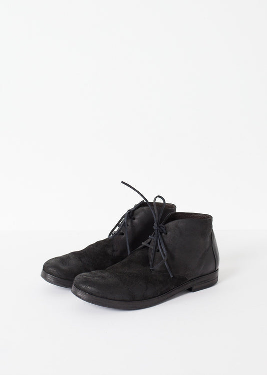 Listello Short Boot in Black - annaclothes