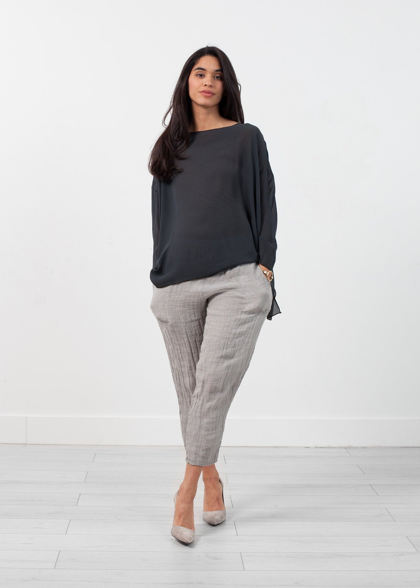 Hand Dyed Silk Top - annaclothes