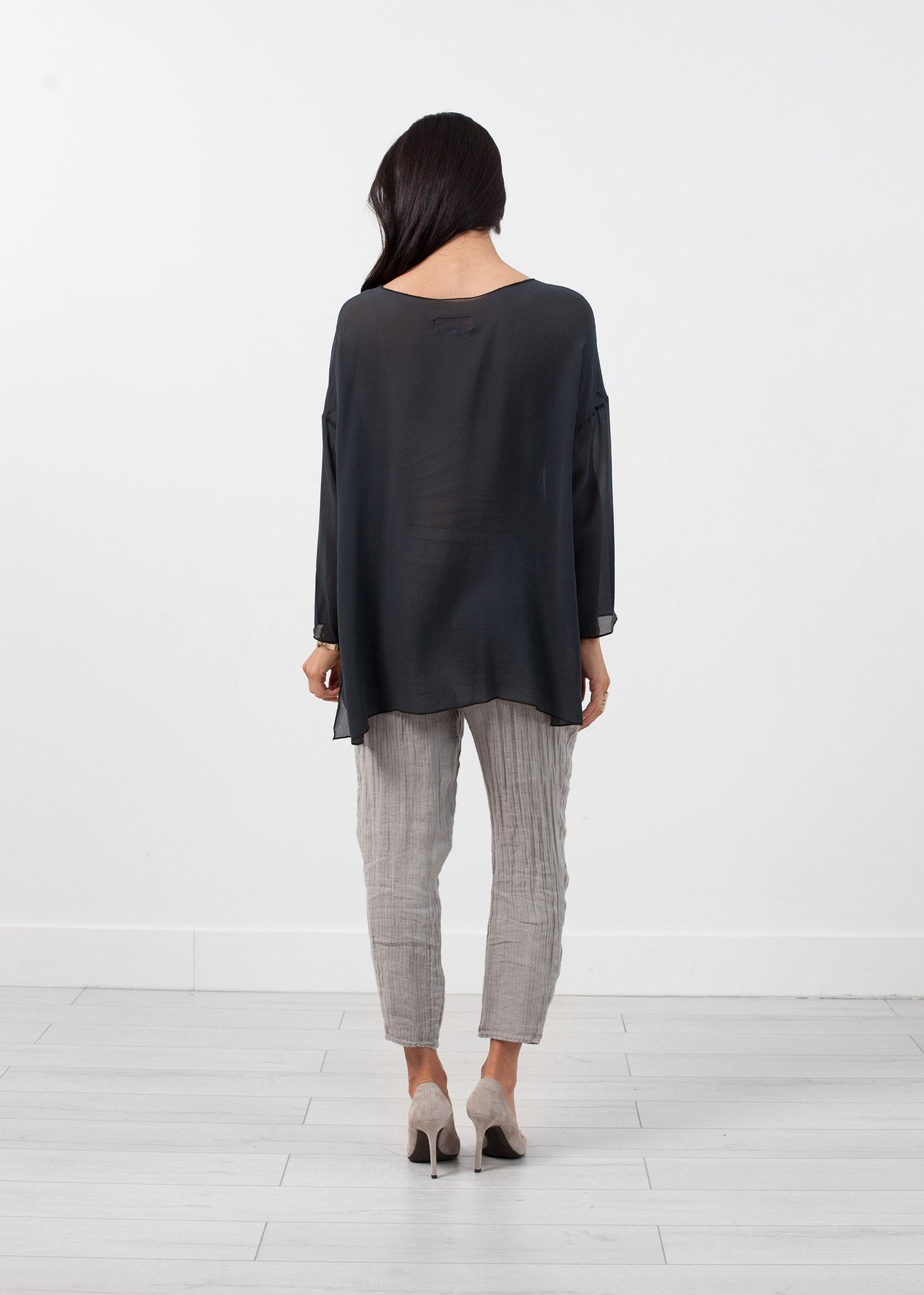 Hand Dyed Silk Top - annaclothes