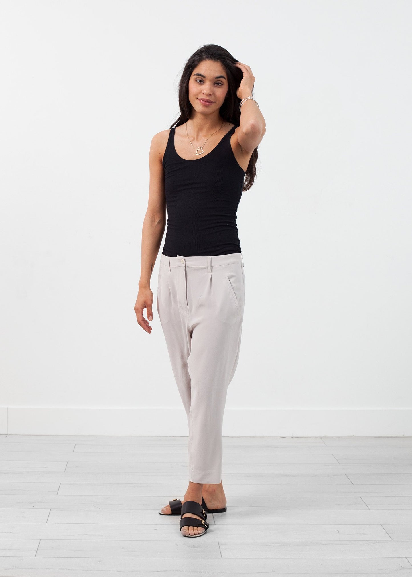 Silk Drop Crotch Pant - annaclothes