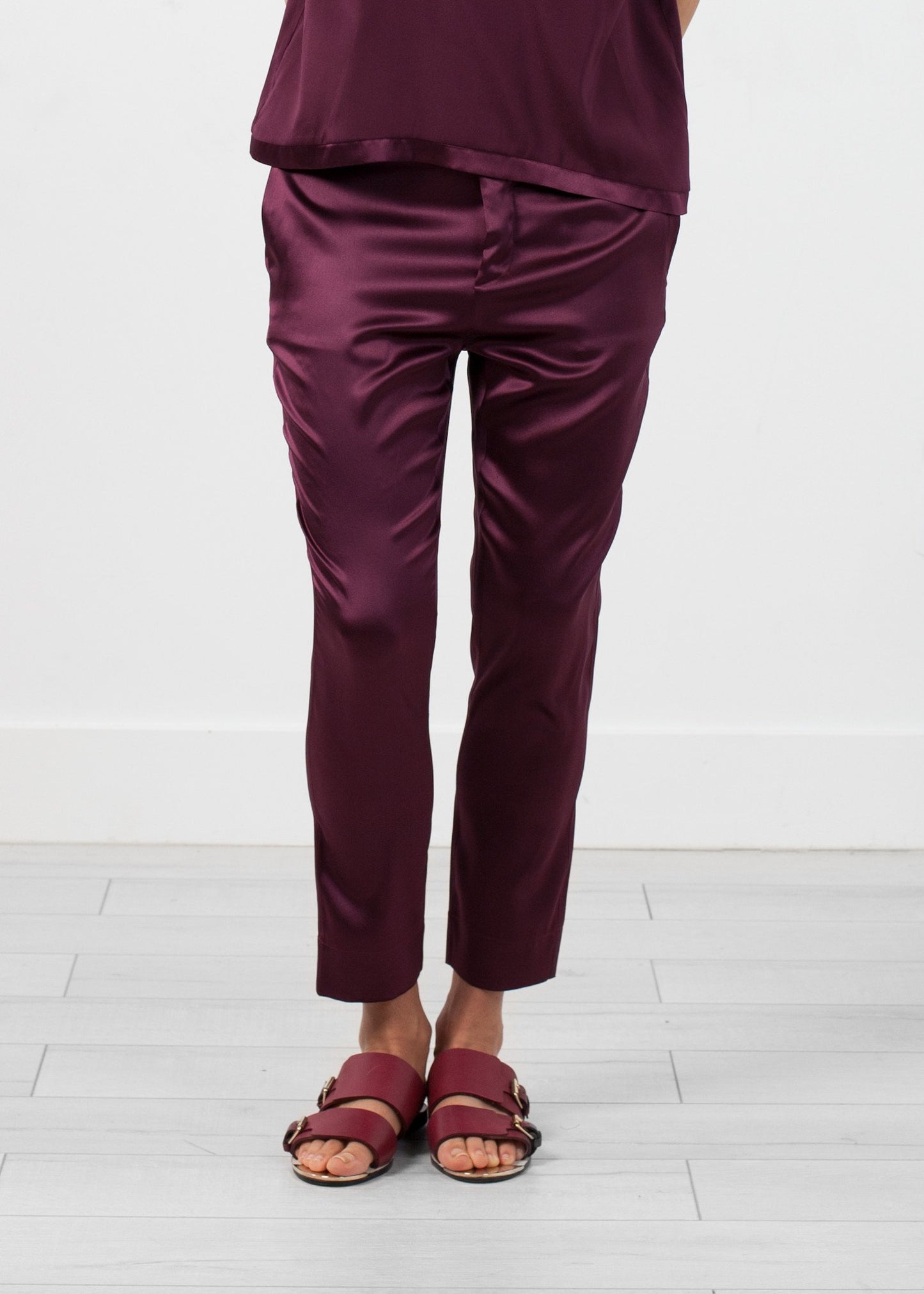 Silk Pullup Pant - annaclothes