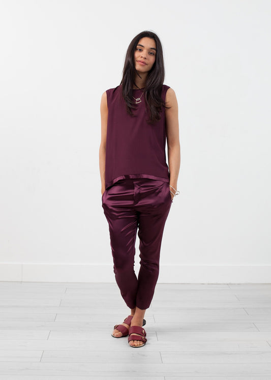 Silk Pullup Pant - annaclothes