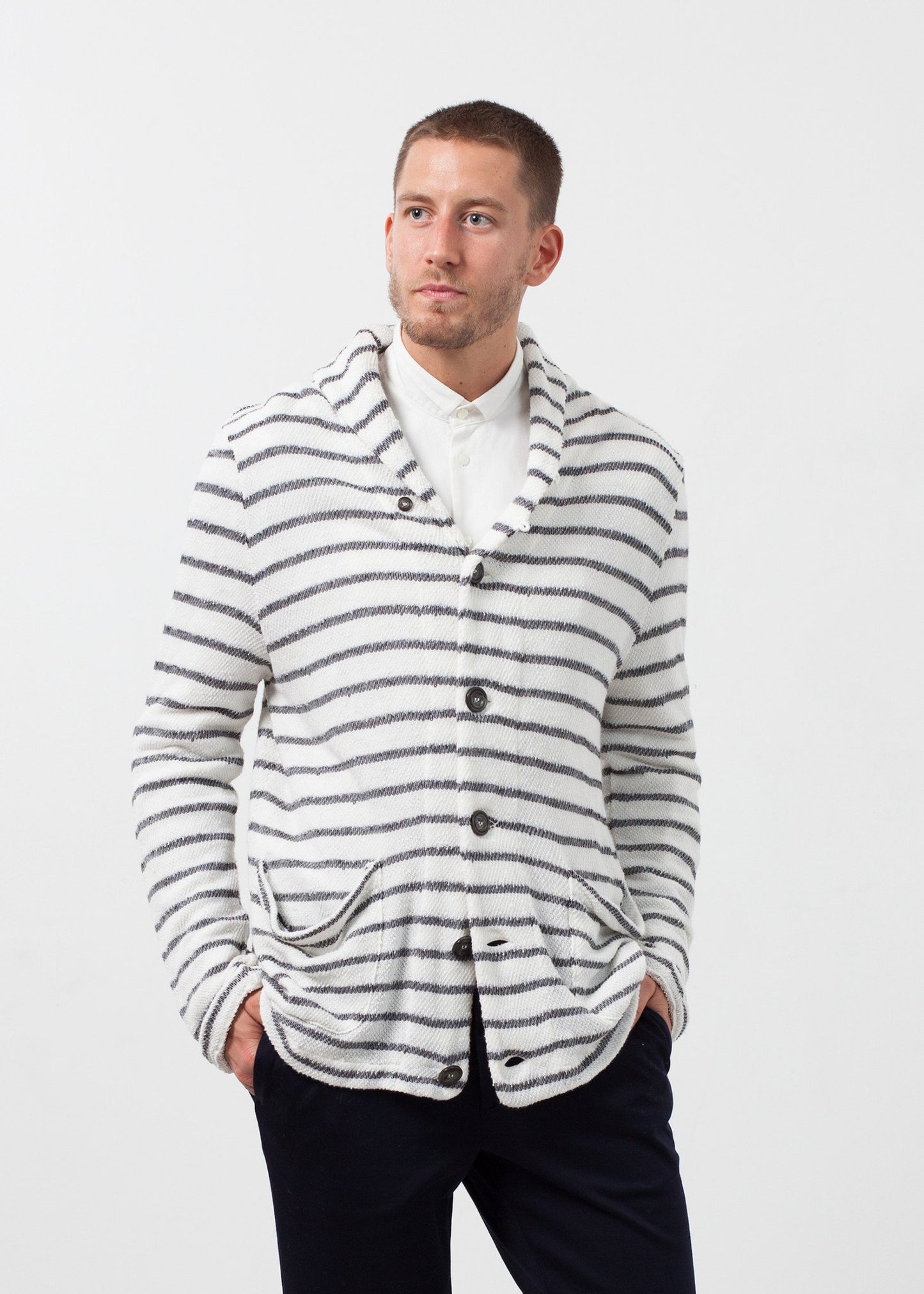 Unisex Shawl Cardigan - annaclothes