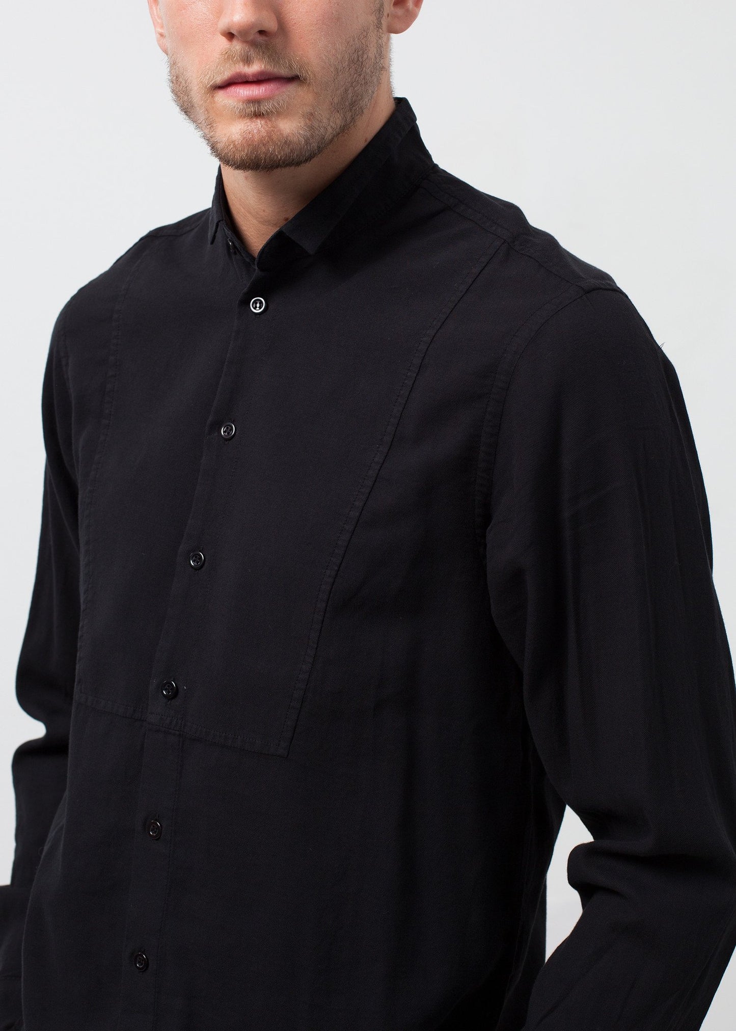 Casual Tuxedo Shirt - annaclothes