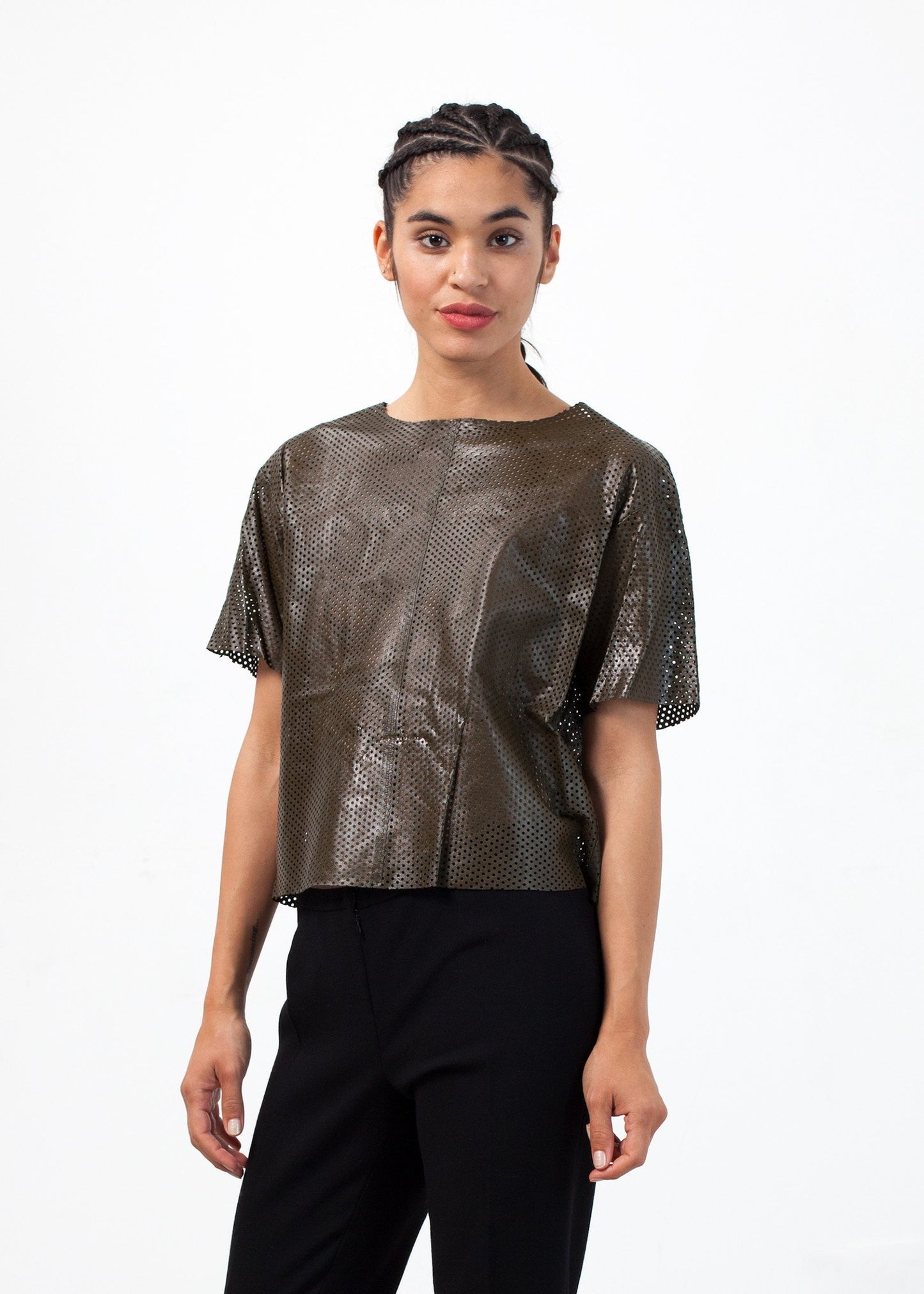 Auralias Leather Top - annaclothes