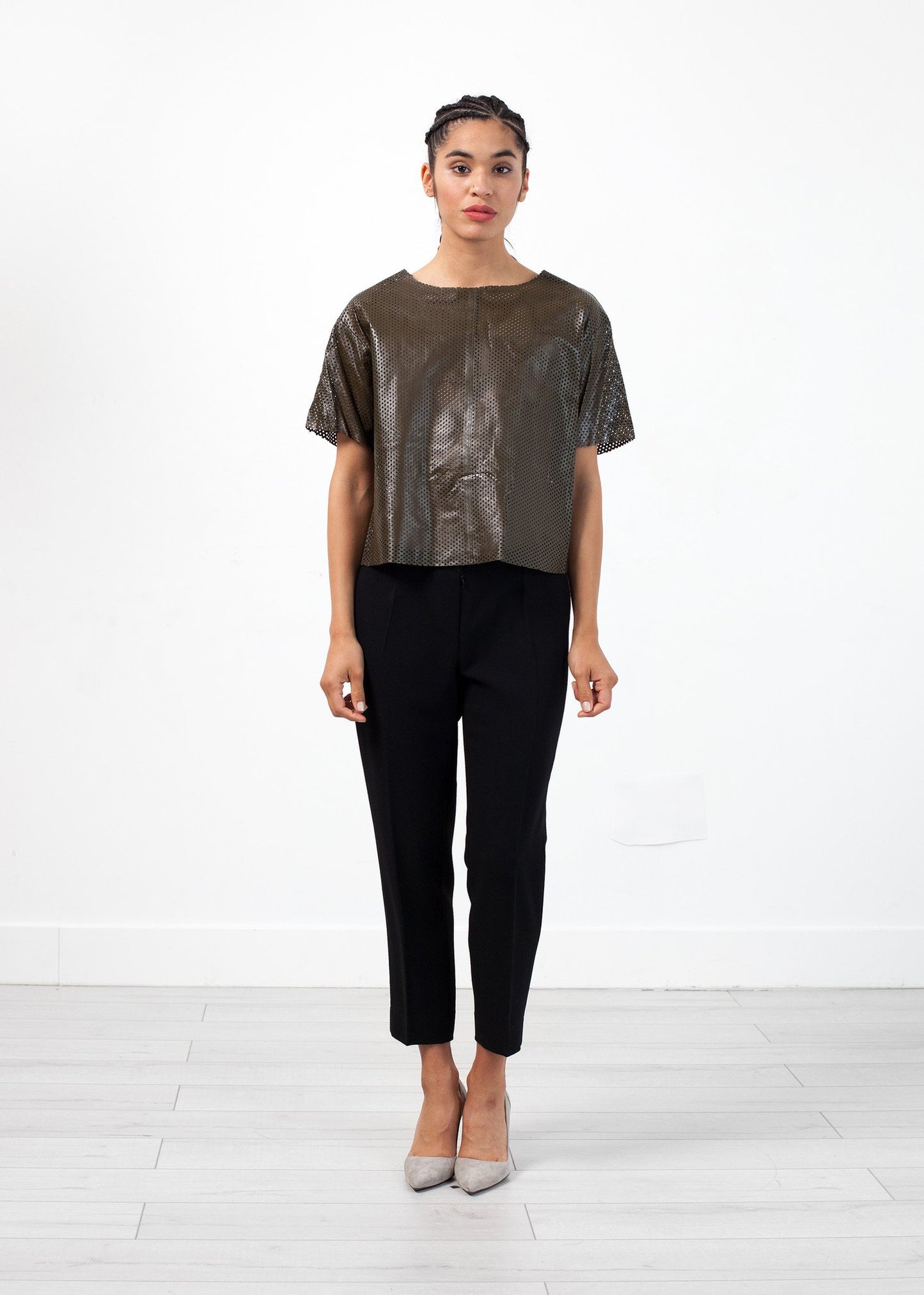 Auralias Leather Top - annaclothes