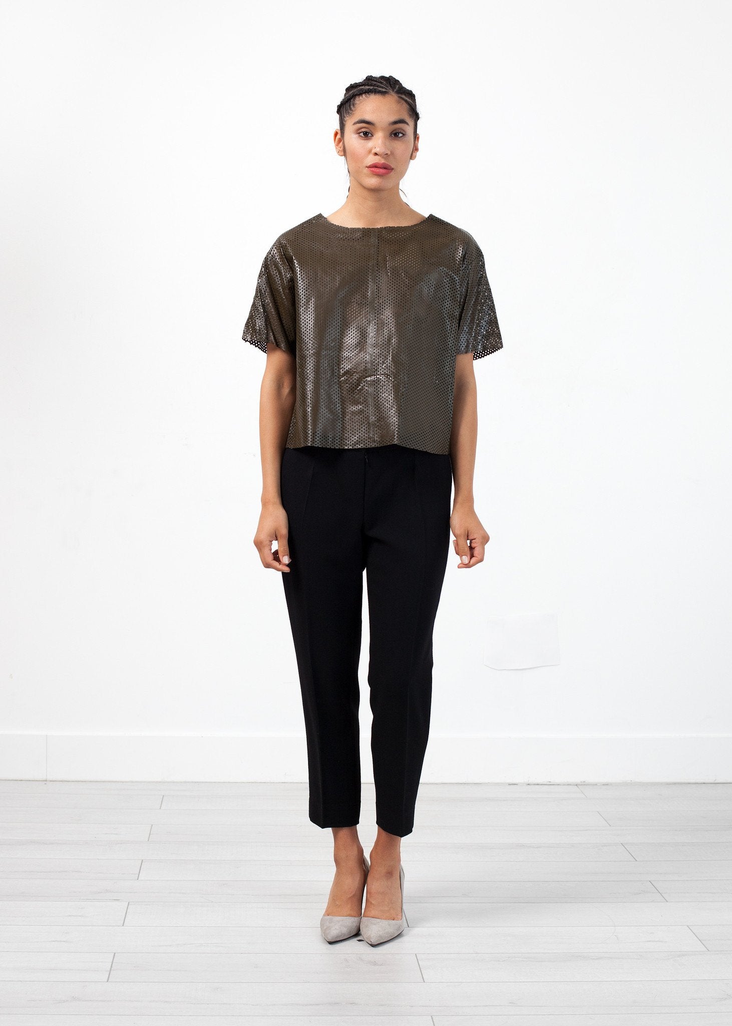 Auralias Leather Top - annaclothes