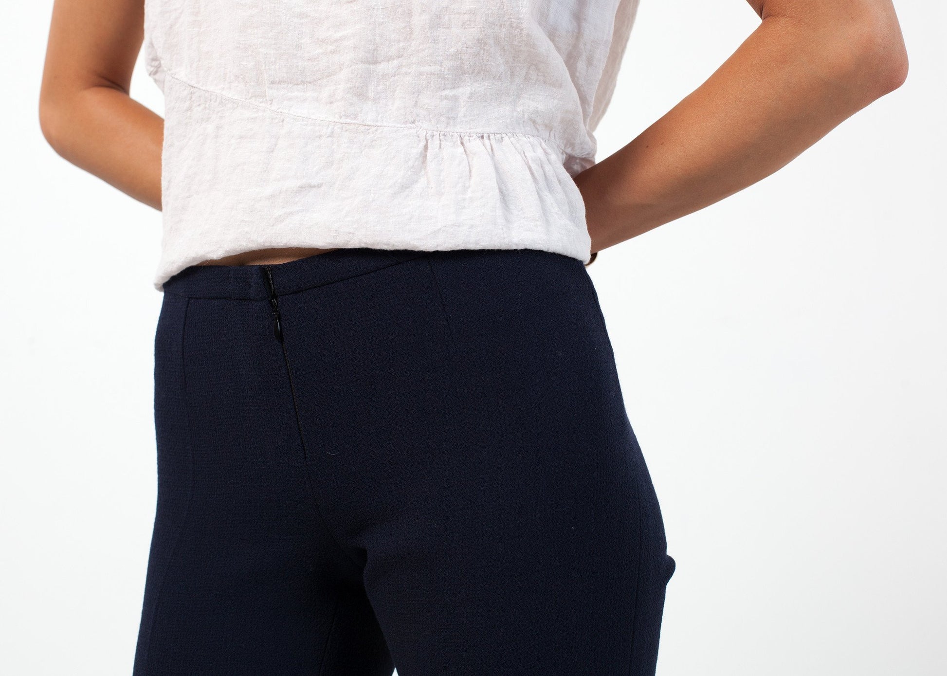 Wool Crepe Pant - annaclothes