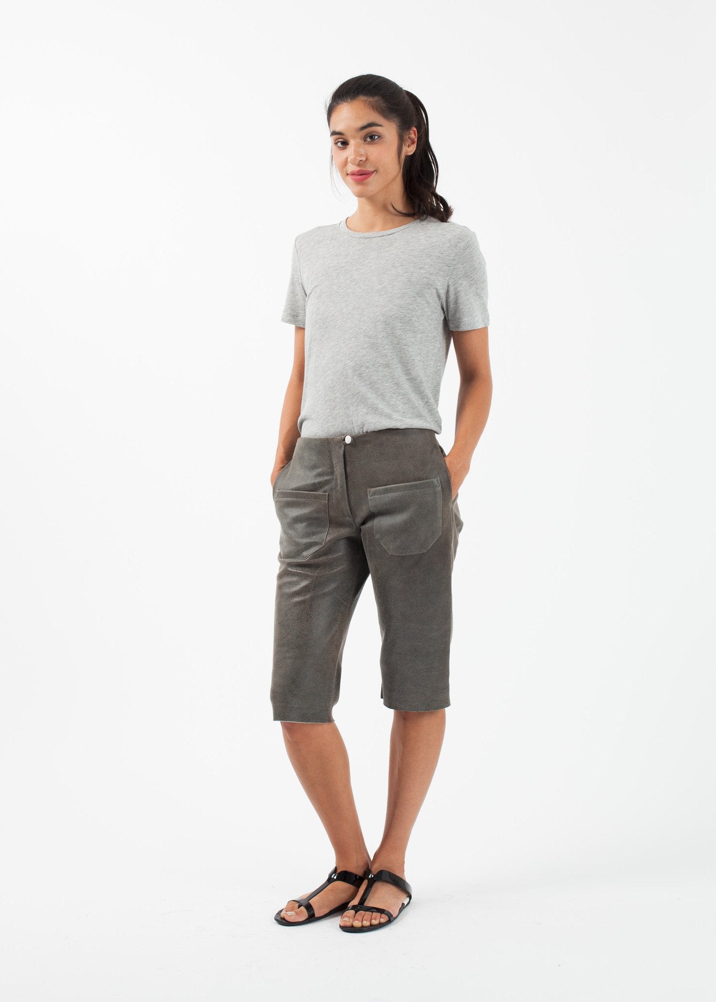 Leather Cut-Off - annaclothes