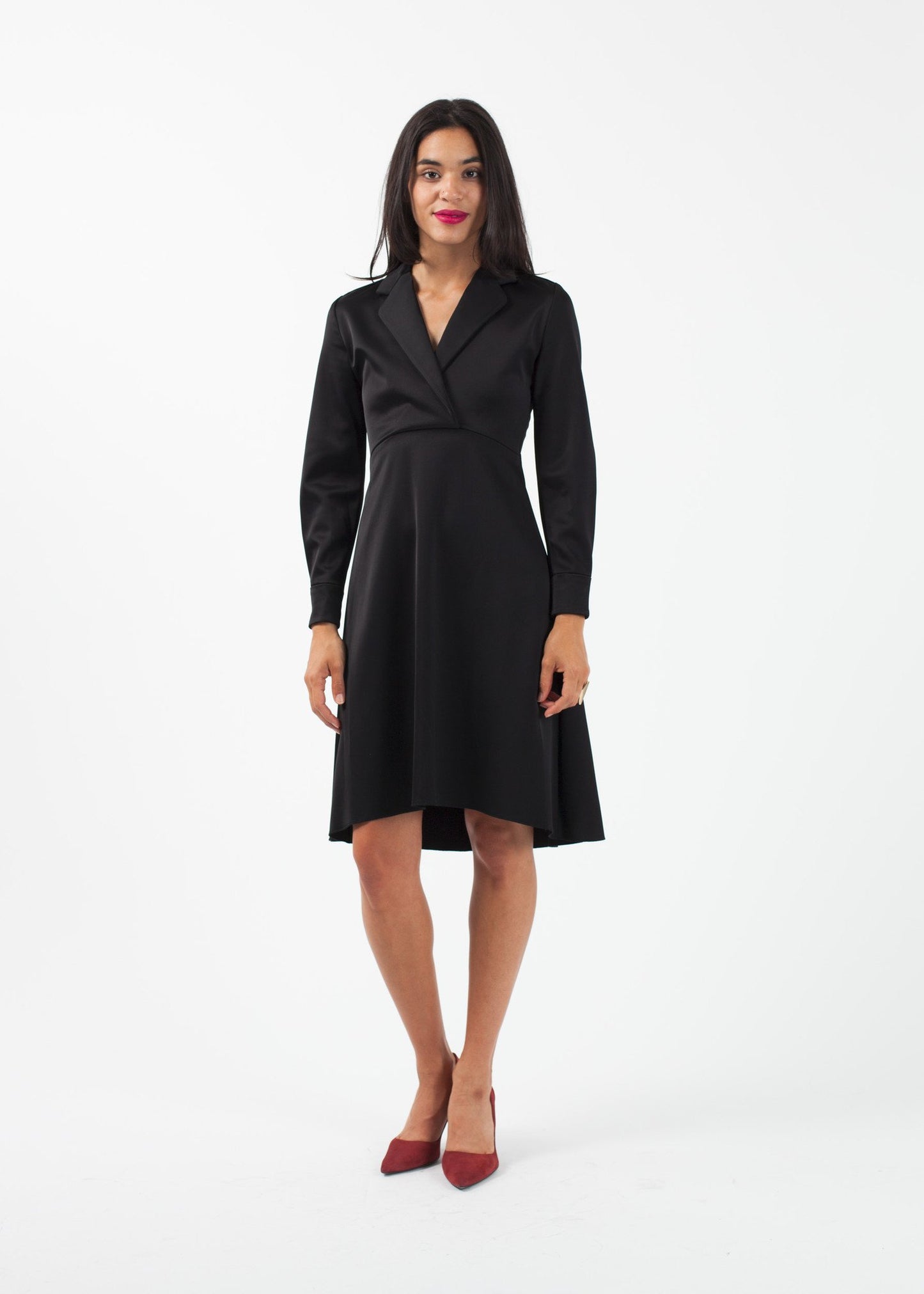 Surplice Dress - annaclothes