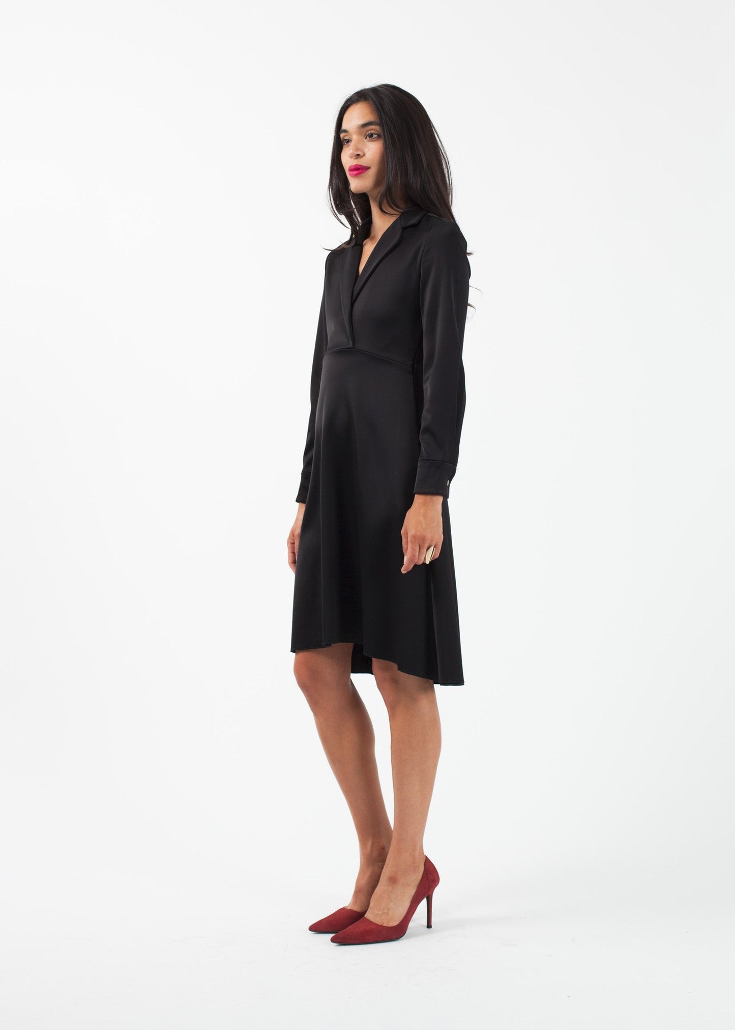 Surplice Dress - annaclothes