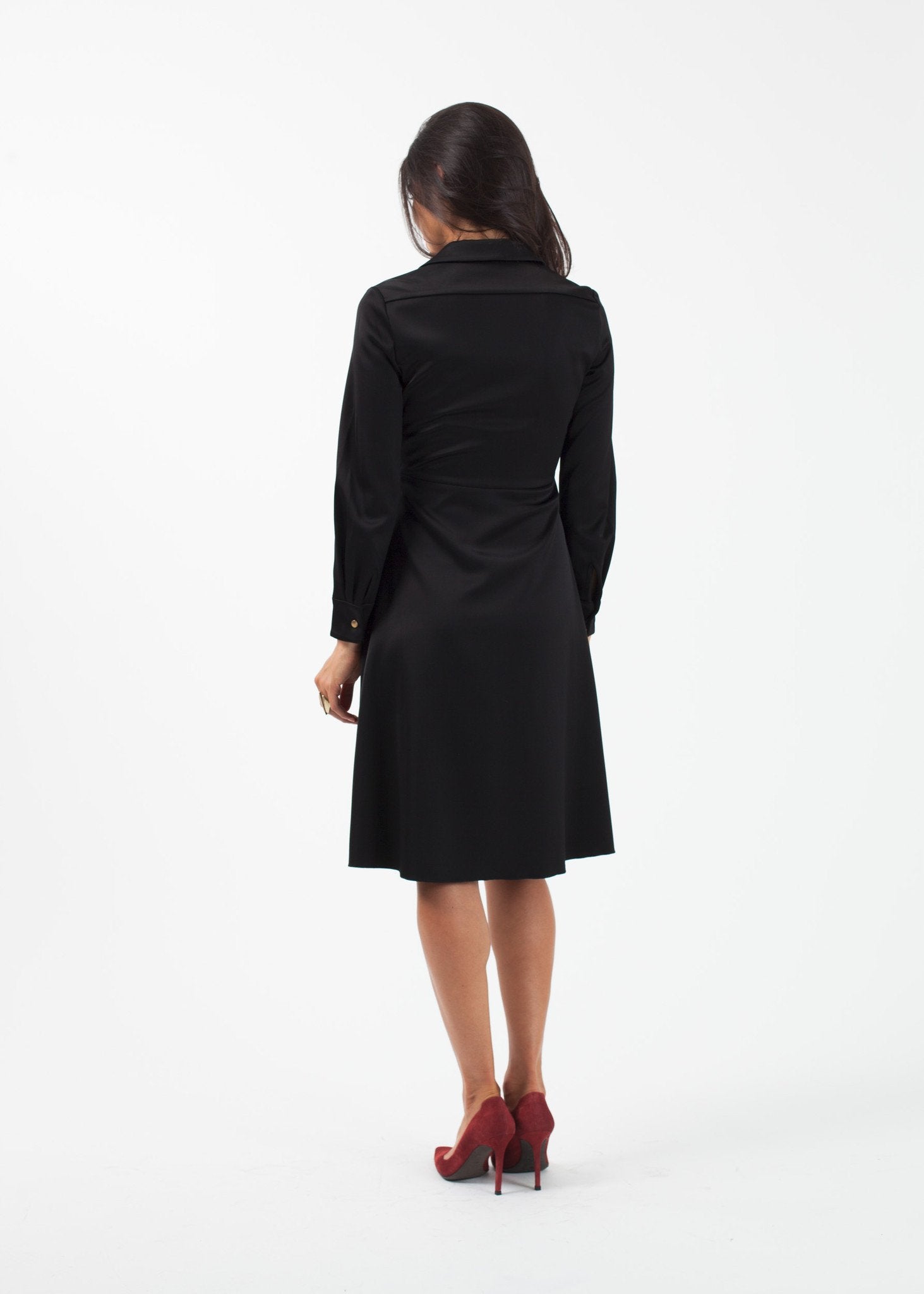Surplice Dress - annaclothes