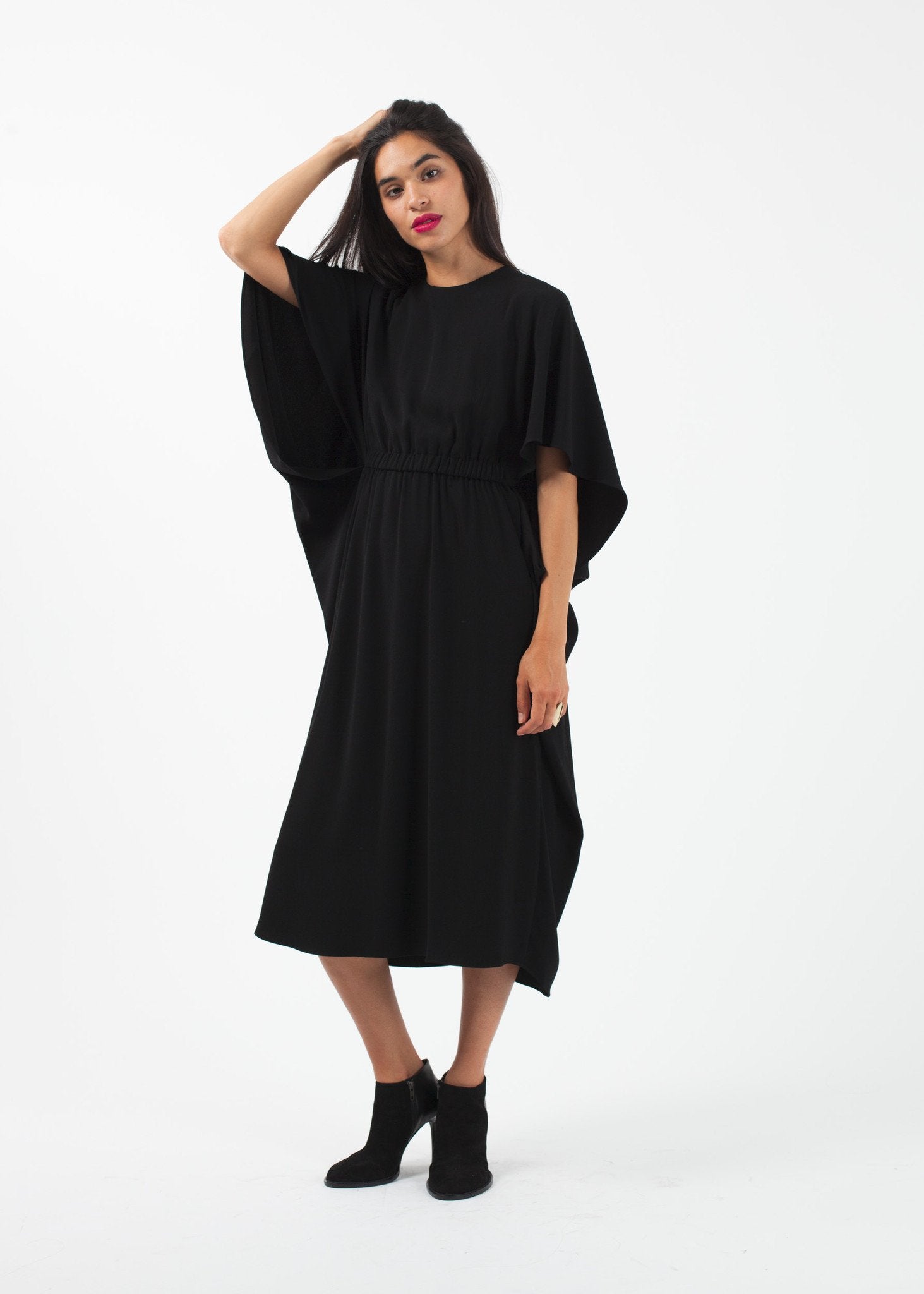Elastic Waist Dress - annaclothes