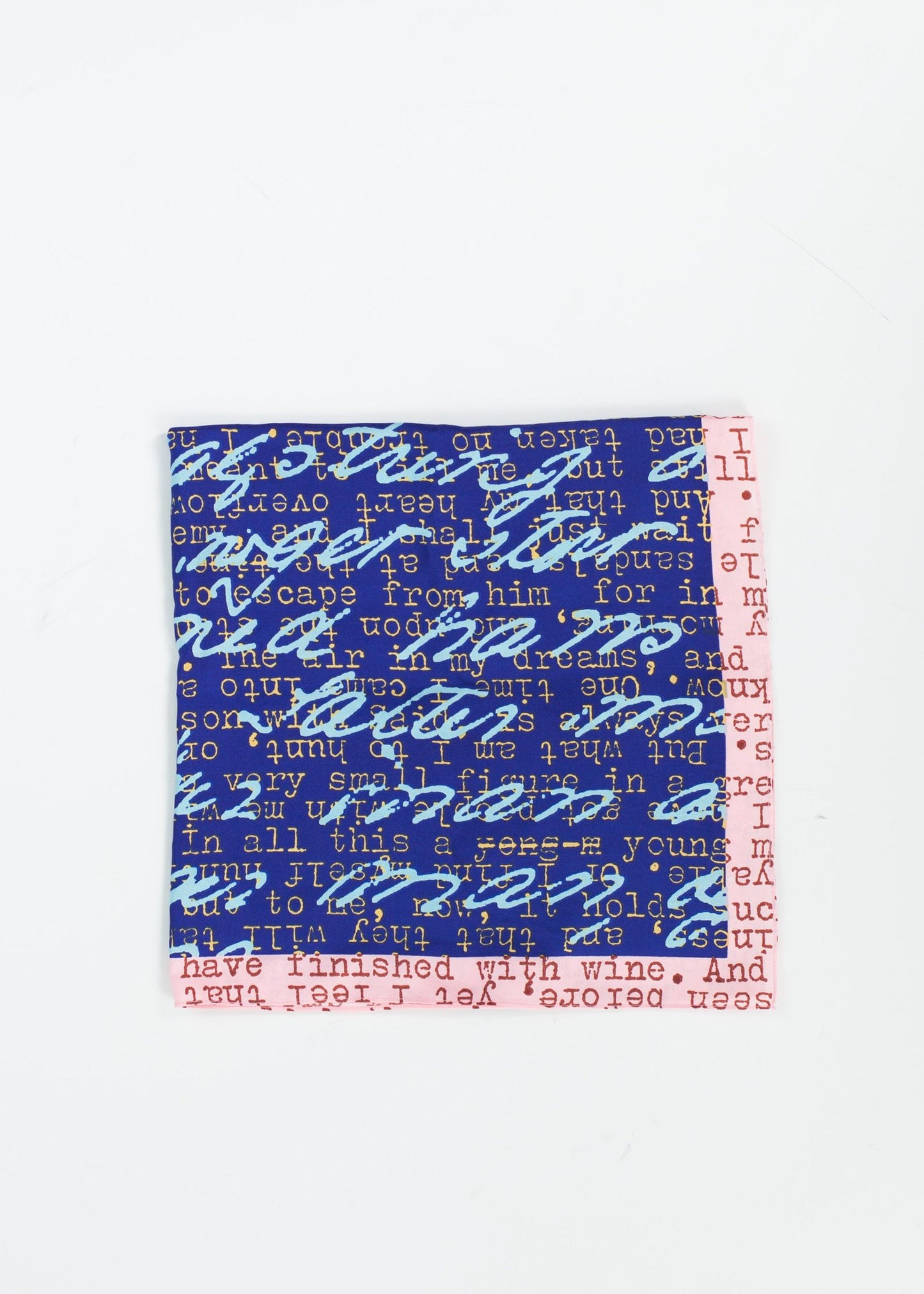 Poetry Bandana - annaclothes