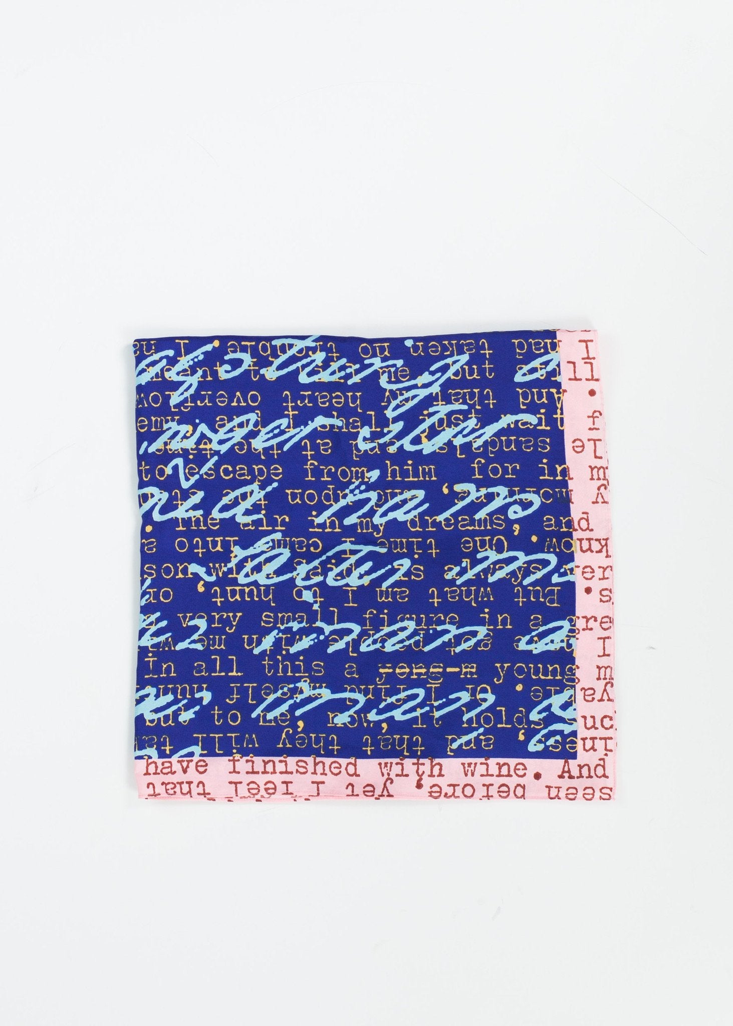 Poetry Bandana - annaclothes
