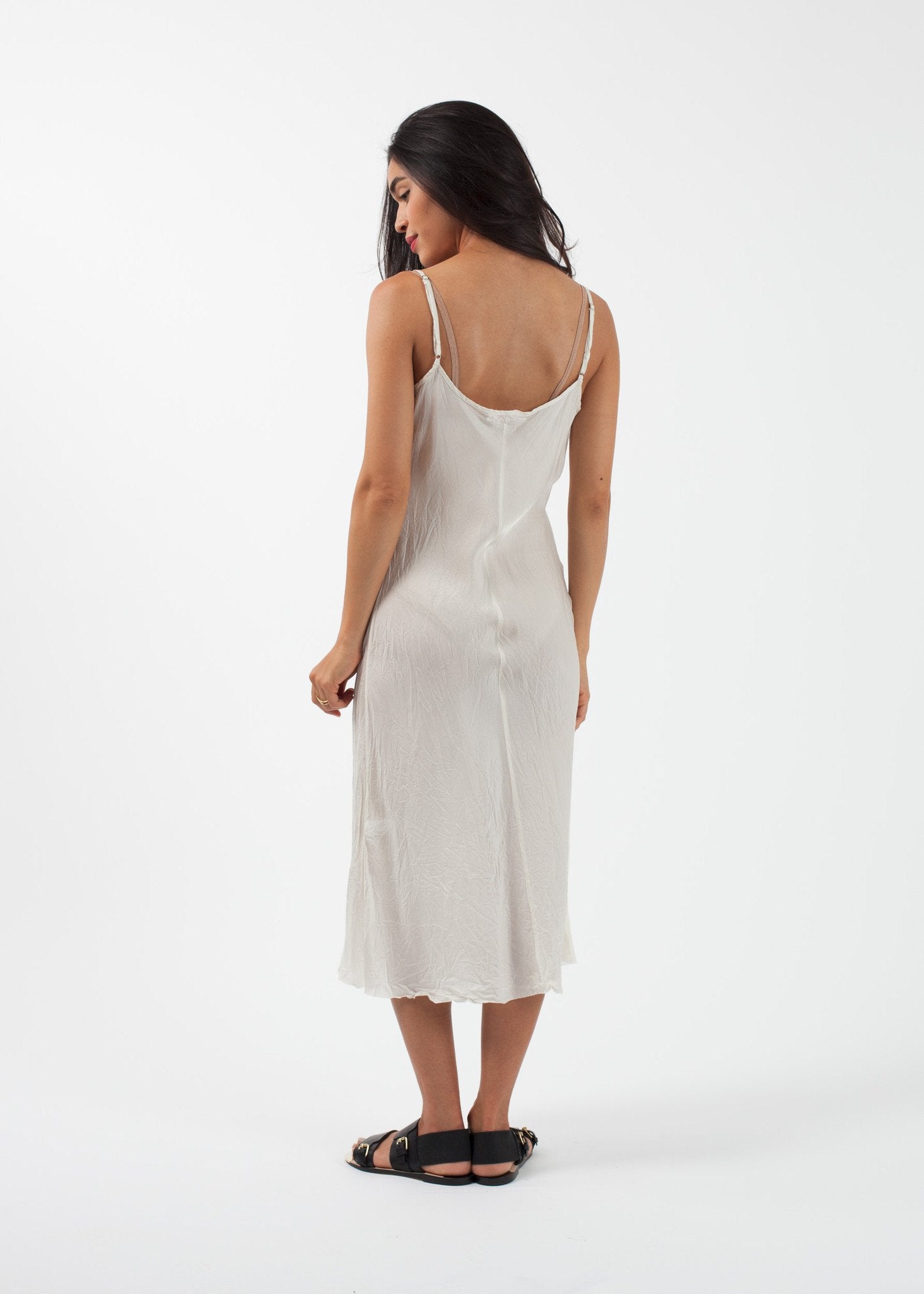 Bias Slip Dress - annaclothes