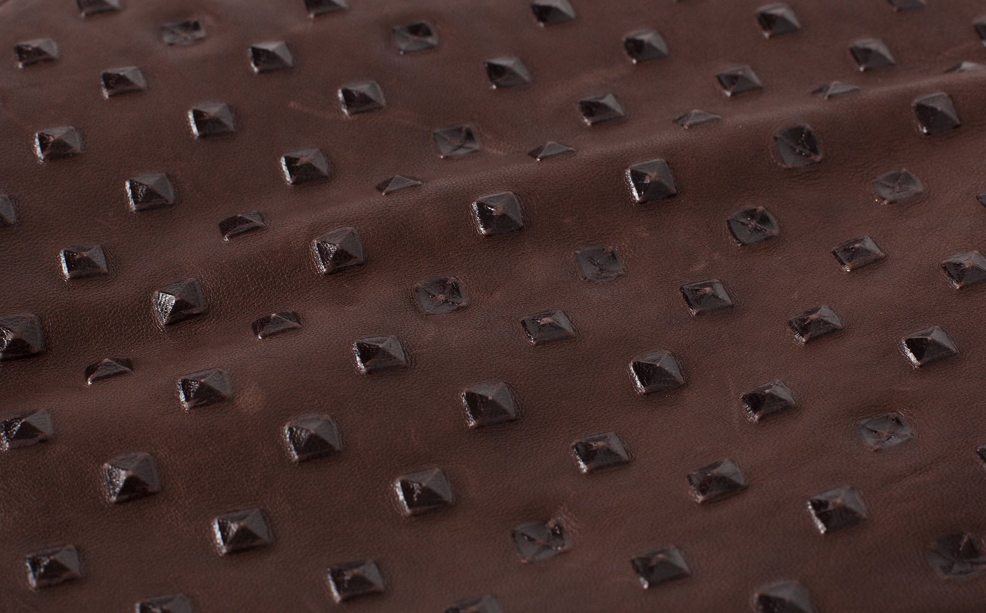 Roxanne Leather Clutch in Brown - annaclothes